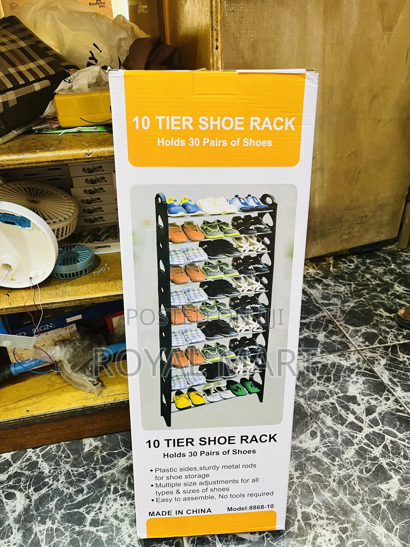 10 Layer Shoe Rack