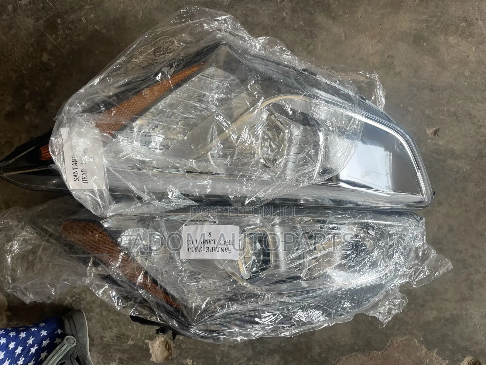 Hyundai Santa Fe Headlight LED Pair