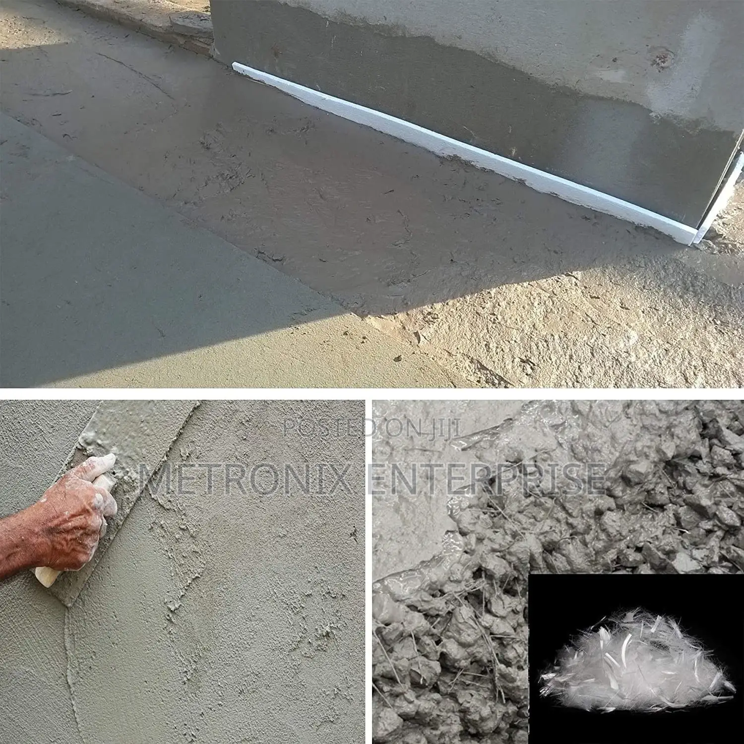 Polyfiber (Fibrilated Fiber for Concrete)