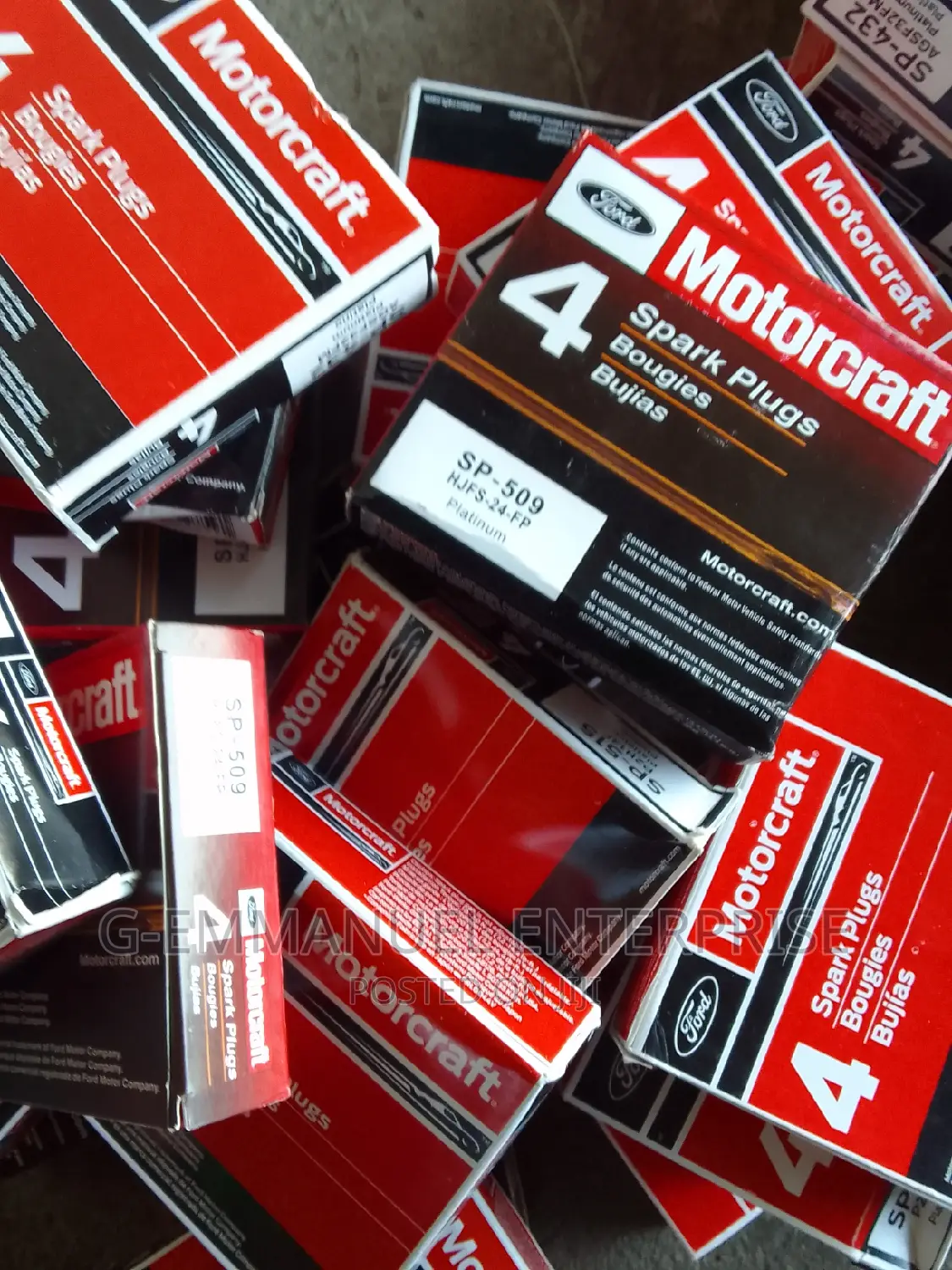 FORD F150 V.6 Original Motorcraft Plugs. Original.