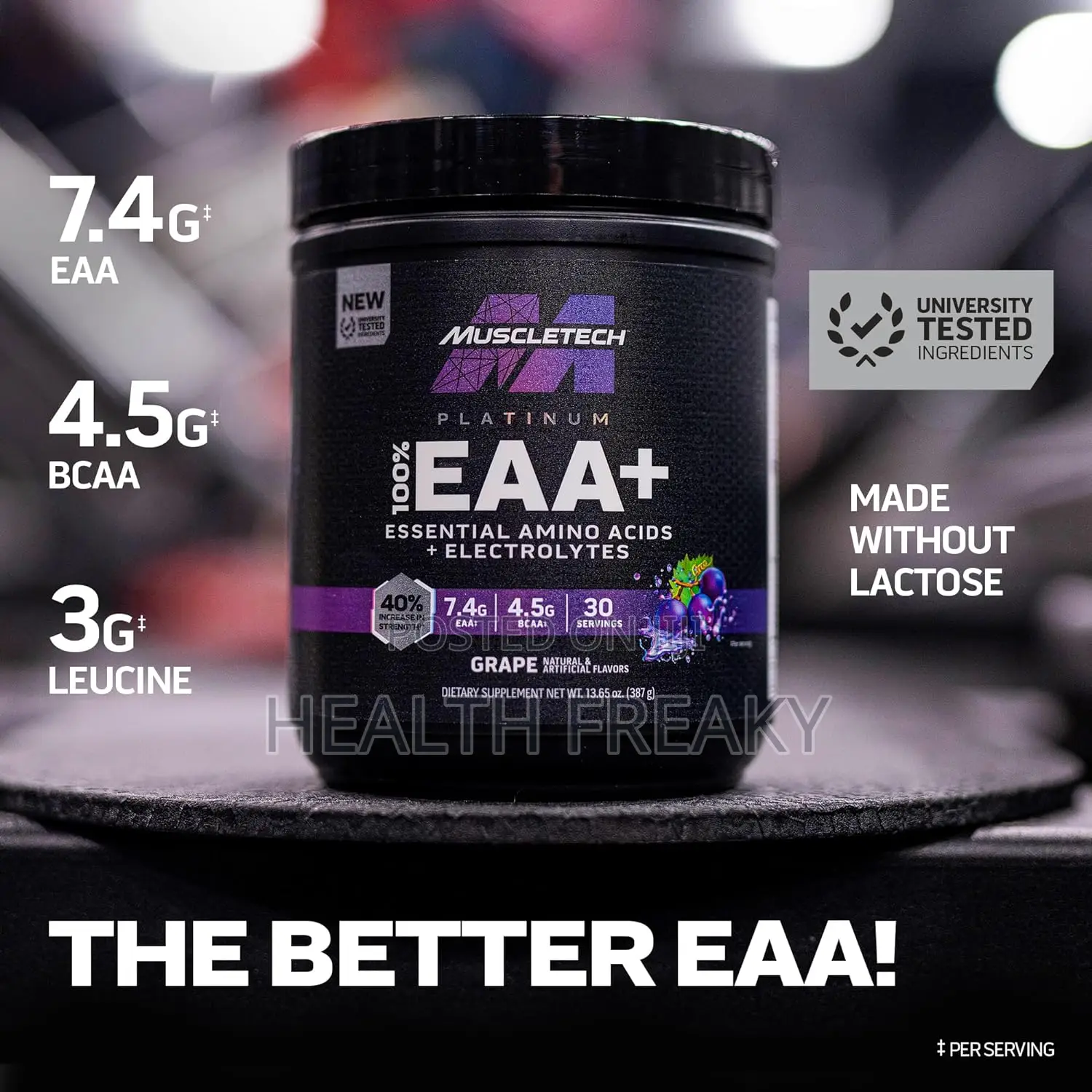 Muscletech Platinum 100% EAA+ Muscle Strength Builder