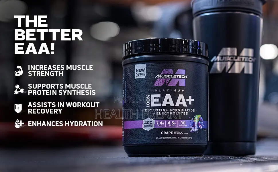 Muscletech Platinum 100% EAA+ Muscle Strength Builder
