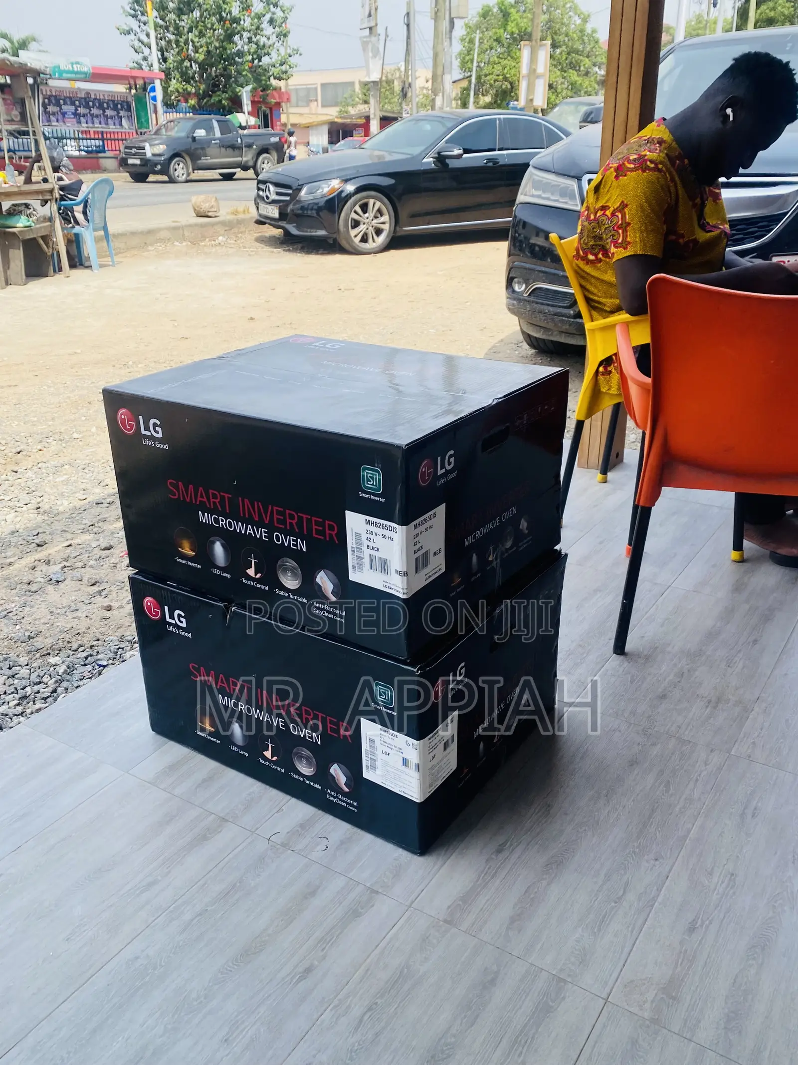 Buy Affordable LG MH8265DIS Electric Fridge(Black).