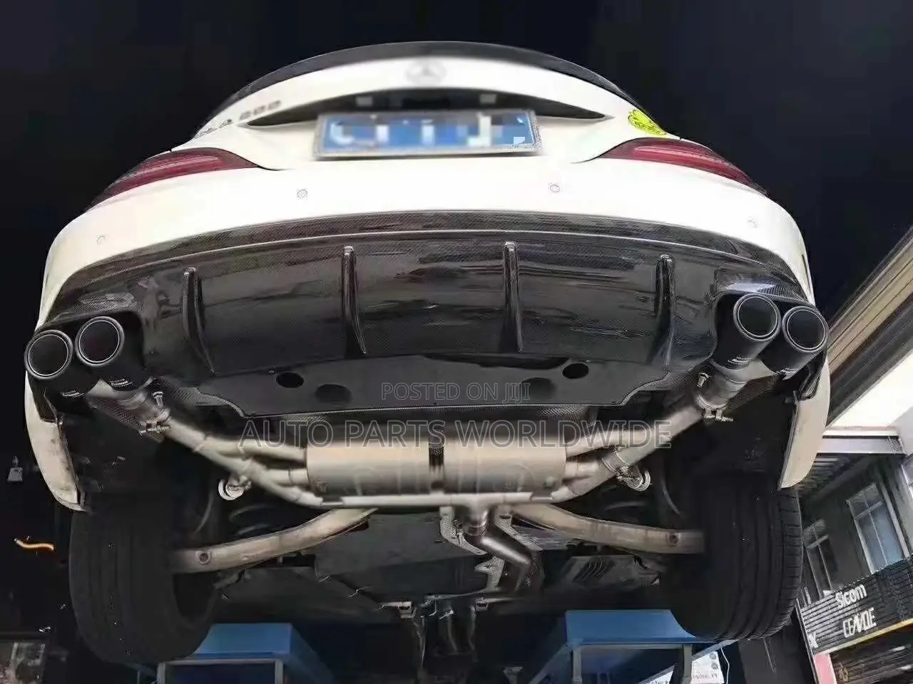 Mercedes Benz Cla 45 Amg Back Bumper Diffuser 2014-2019