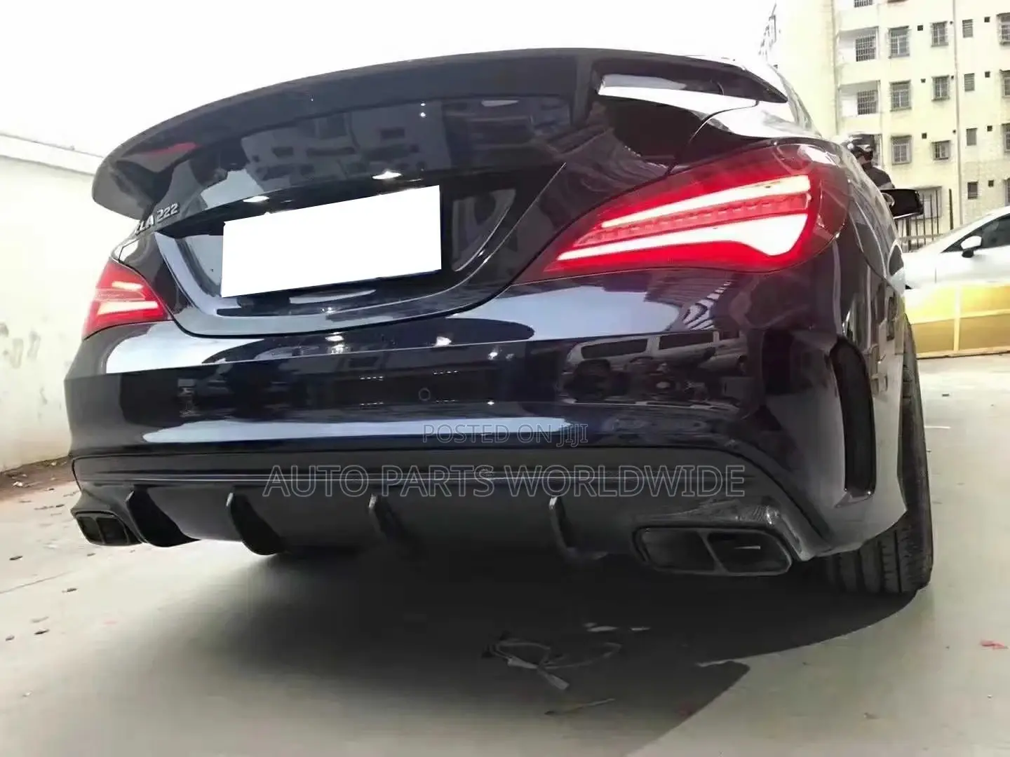 Mercedes Benz Cla 45 Amg Back Bumper Diffuser 2014-2019