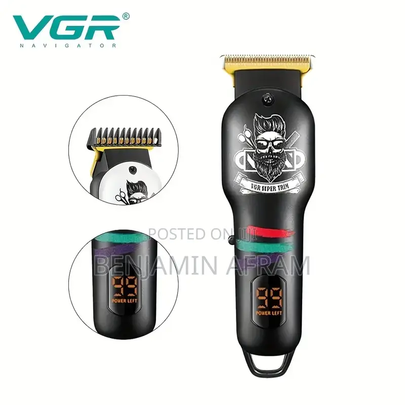 Rechargeable Cordless VGR Barbering Machine