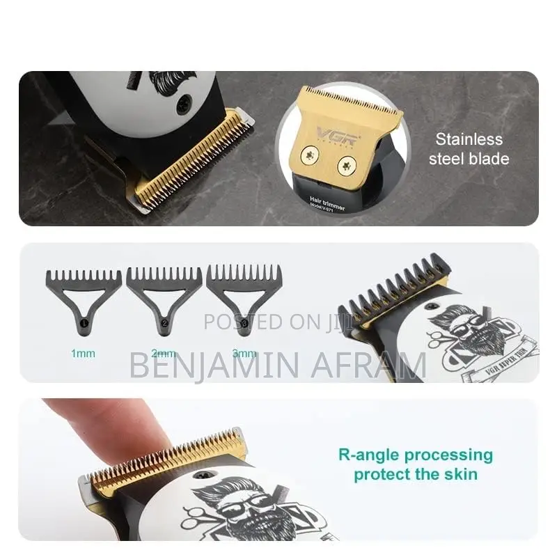 Rechargeable Cordless VGR Barbering Machine