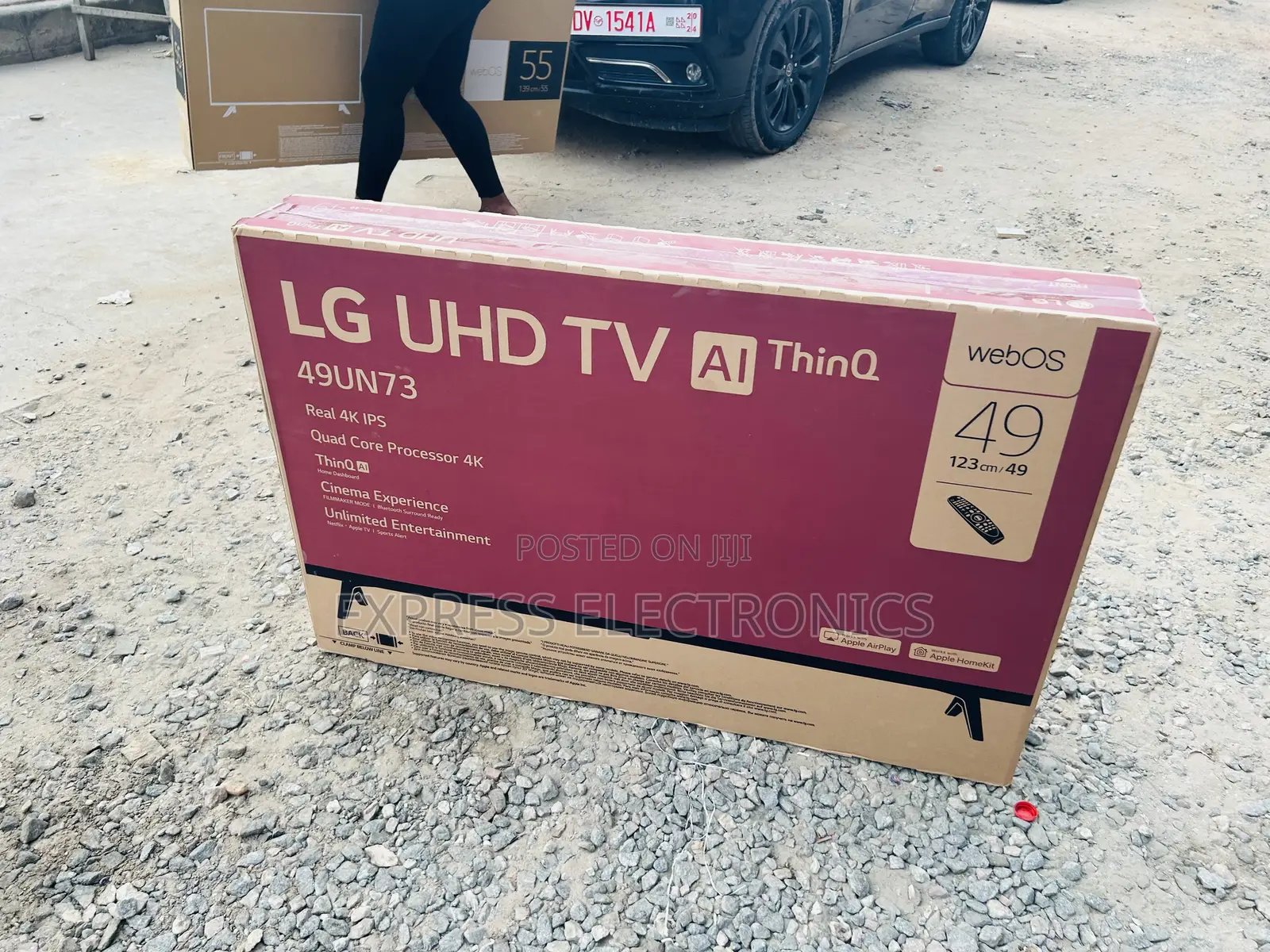 True Cinematic Experience UHD Smart Lg 49”UN7340