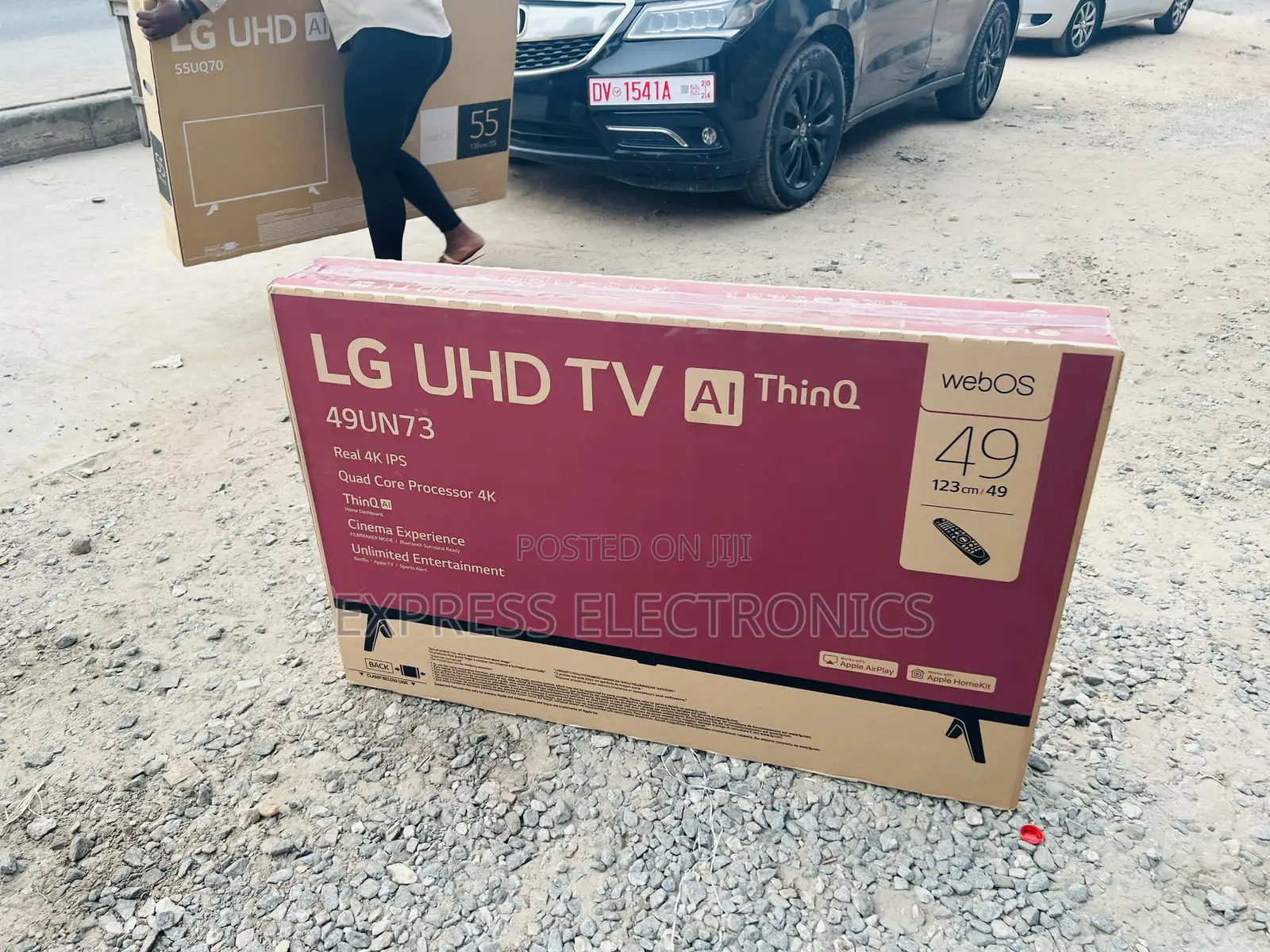 True Cinematic Experience UHD Smart Lg 49”UN7340