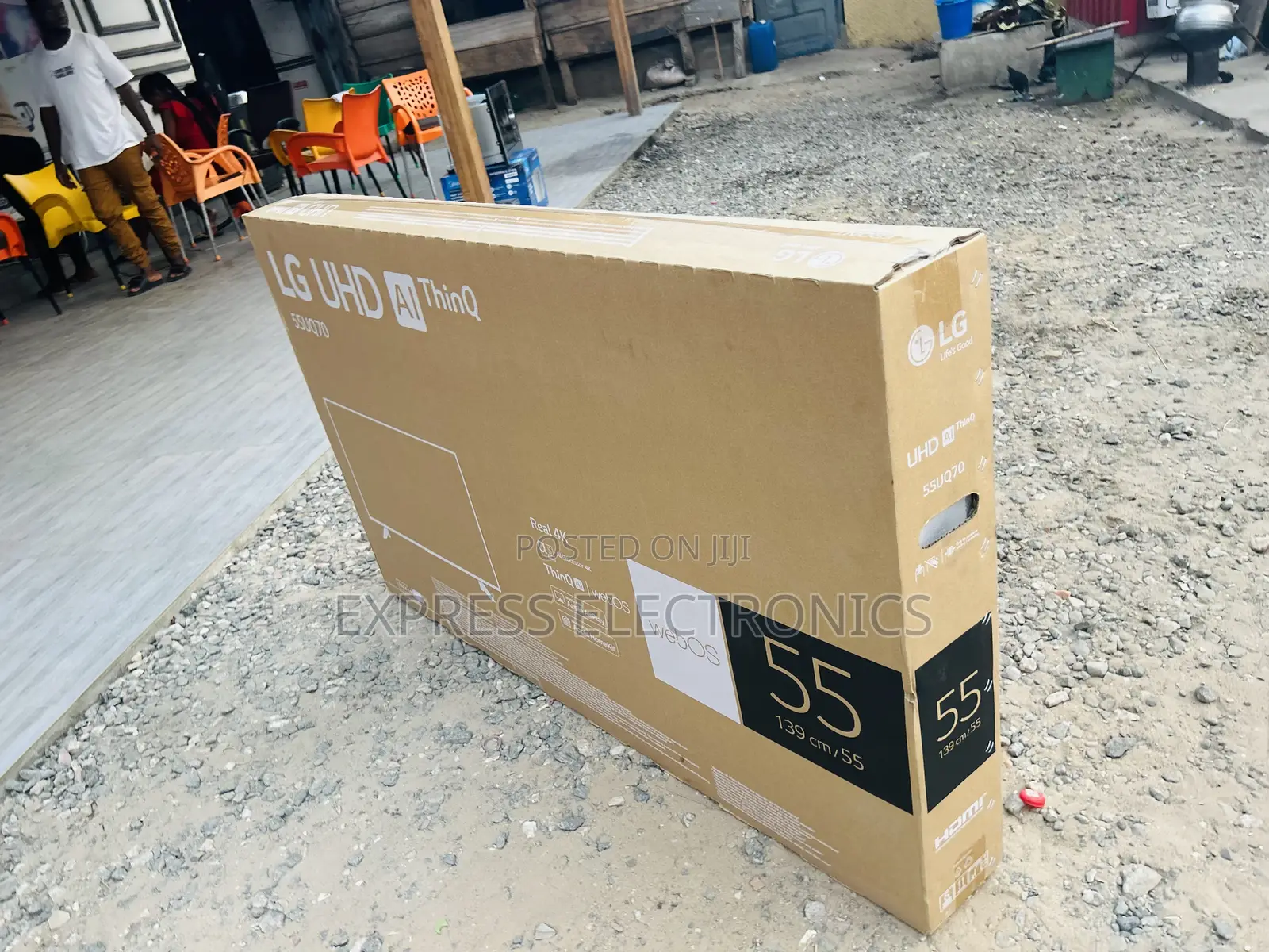 Powerful Sleek System Uhd Smart Lg 55”Ur80