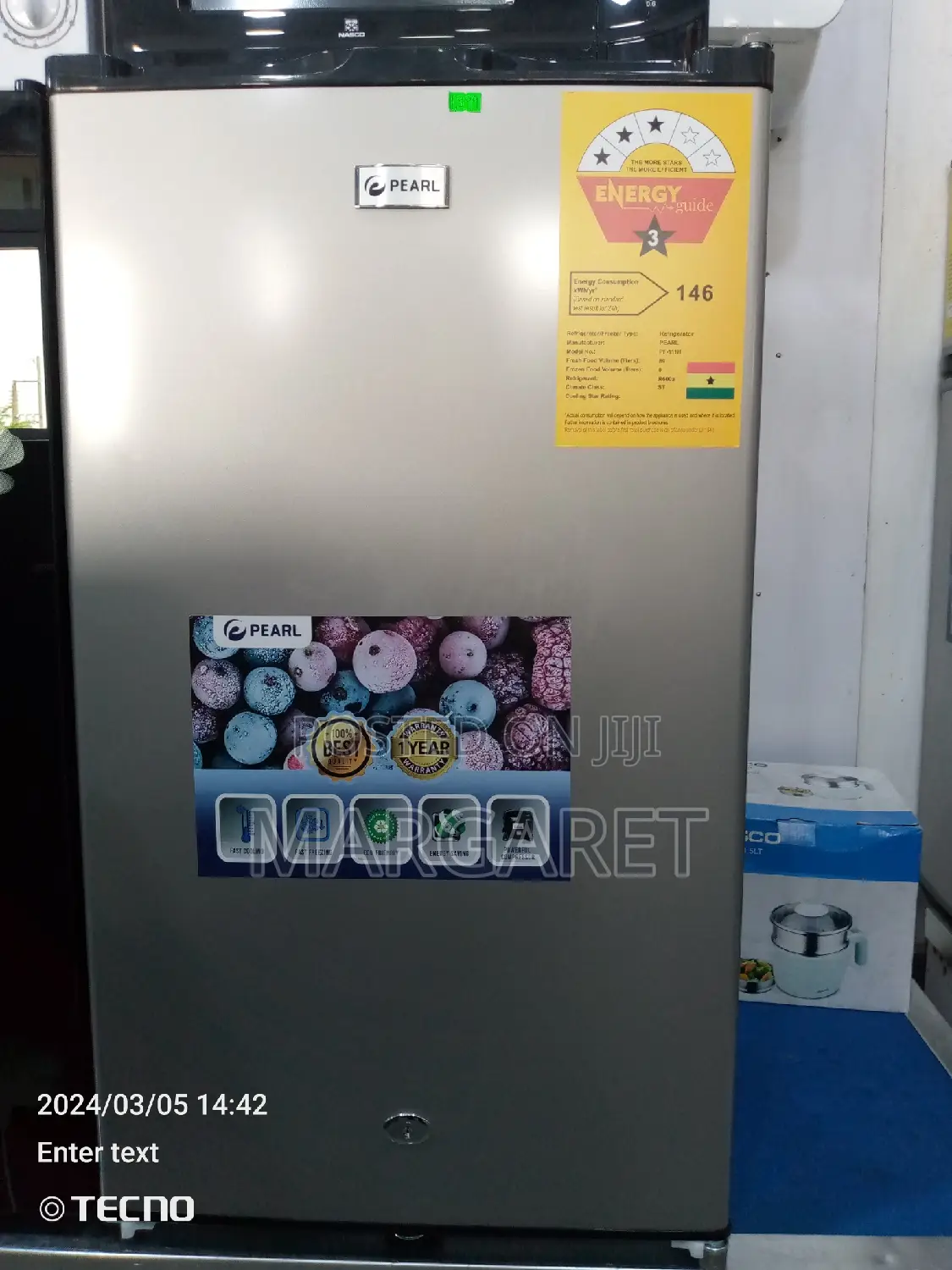 Pearl Table Top Fridge
