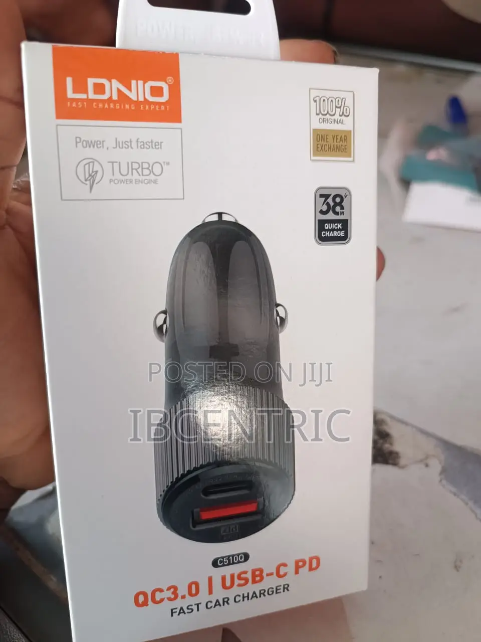 Ldnio C510Q Dual Ports Turbo Power Engine Car Charger