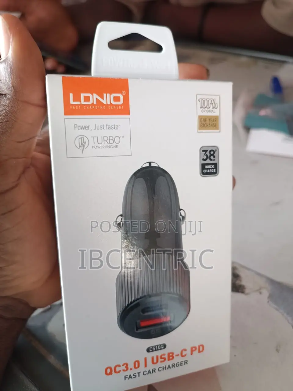 Ldnio C510Q Dual Ports Turbo Power Engine Car Charger