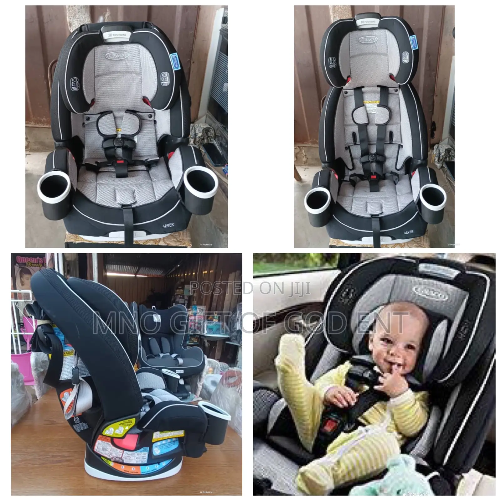 Graco All in One Car Seat, 4ever 4-in-1 Infant to Toddler
