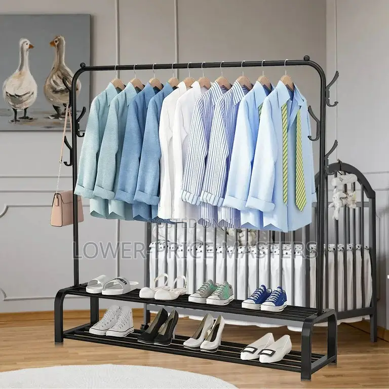 Multipurpose Cloth Shelve And Hanger