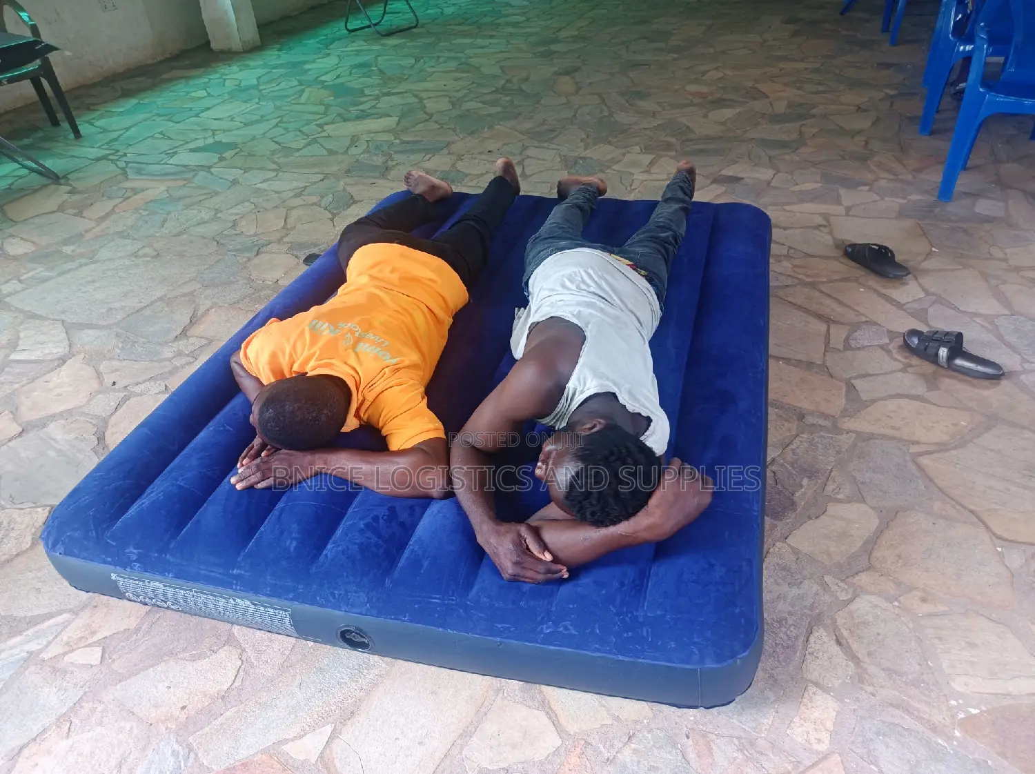 Double Size Intex Airbed/Mattress With Free Pump