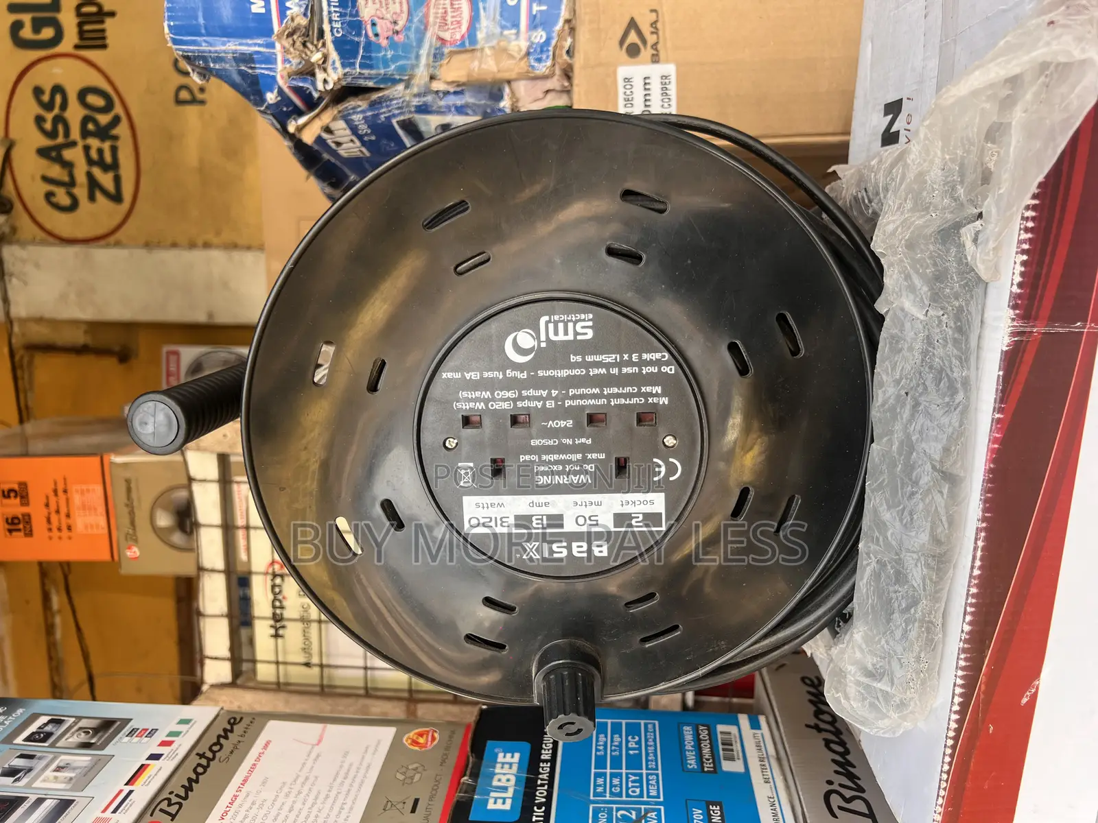 40M Heavy Duty Extension Cord Reel