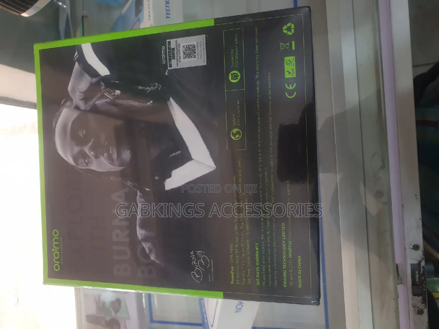 Oraimo Booming Bass Wireless Headset