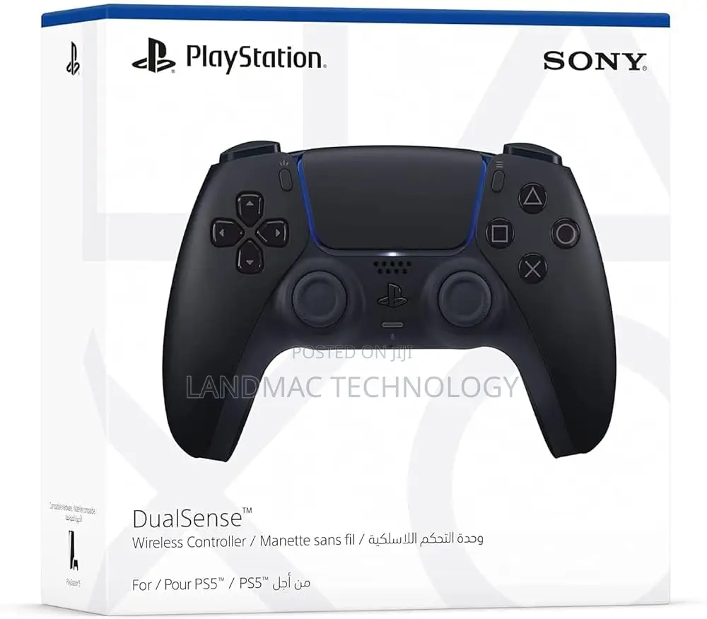 Sony Playstation 5 (PS5) Black Sony Controller