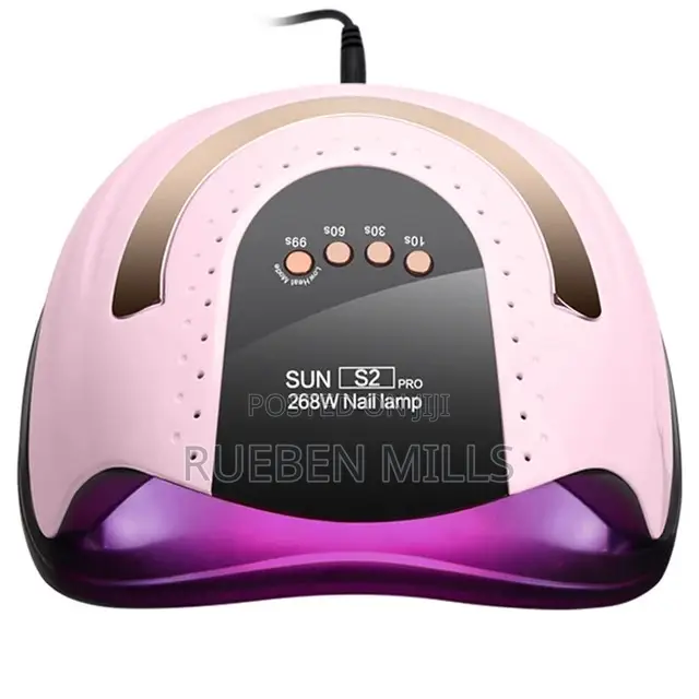 4 Timers 268W Powerful Sun S2 Pro UVLED Nail Dryer Lamp