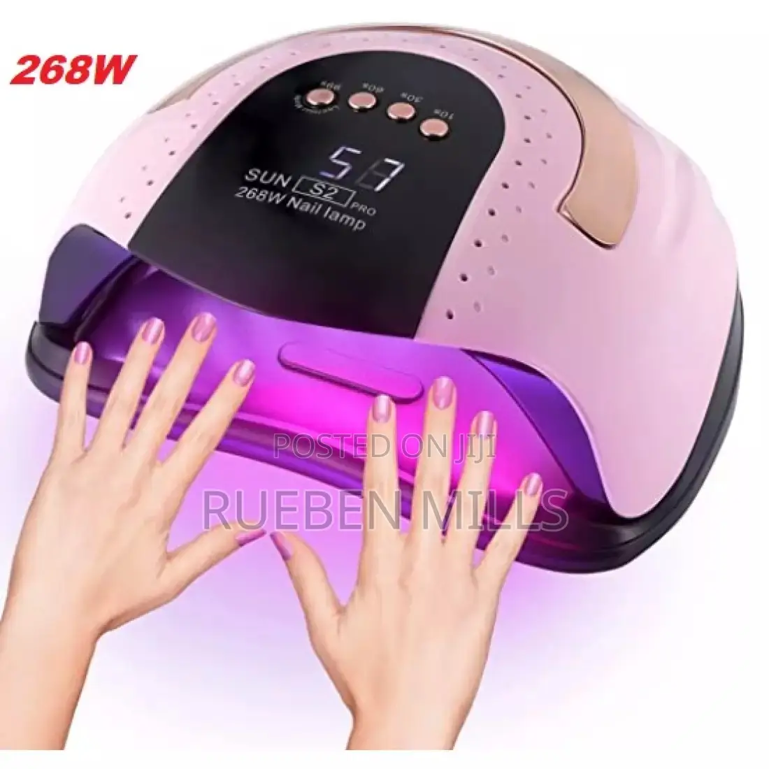 268W UV LED Lights Lamp Nails Dryer Machine for Gel Polish