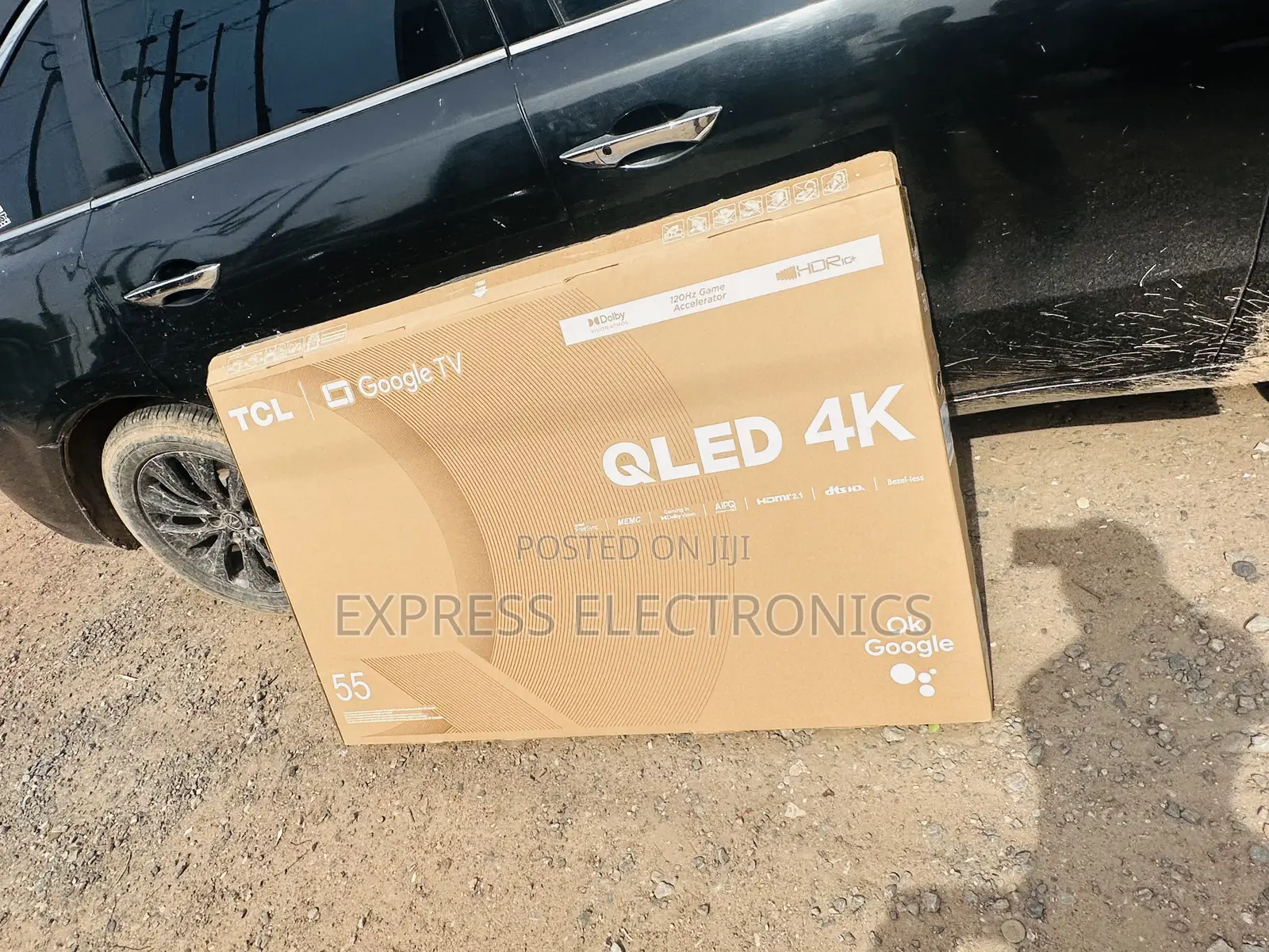 Slim Frameless QLED UHD Smart TCL 55”C645