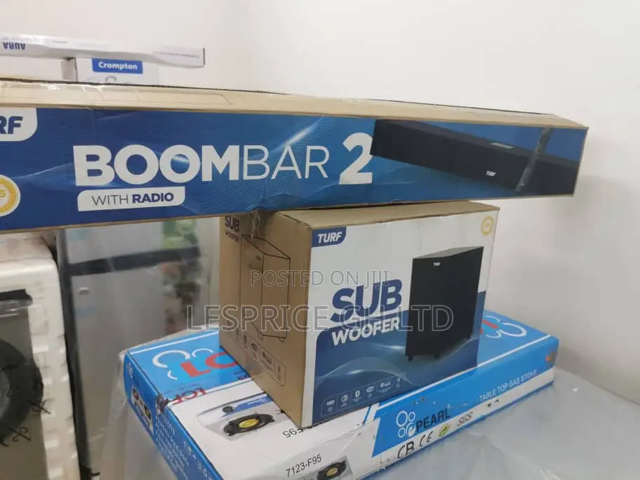 160w Turf Boom Bar 2 With Inbuilt Radio
