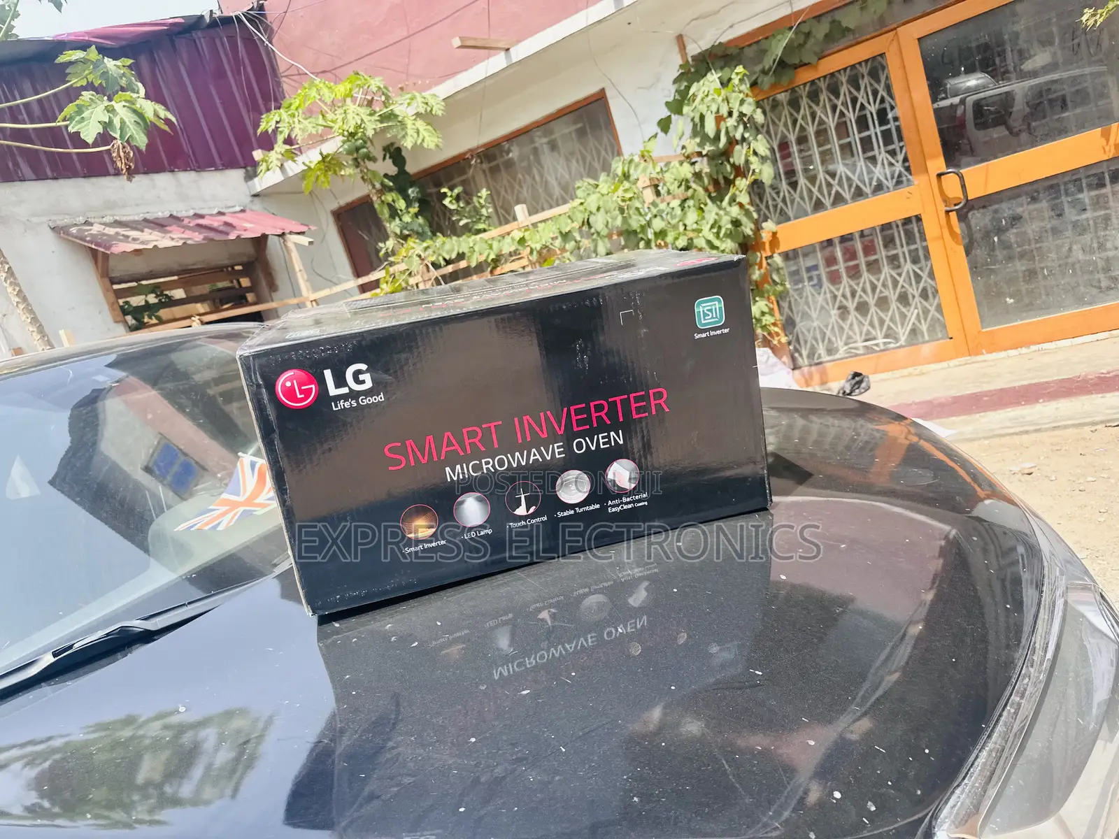 Call and Order for LG Black Microwave MH8265GIS