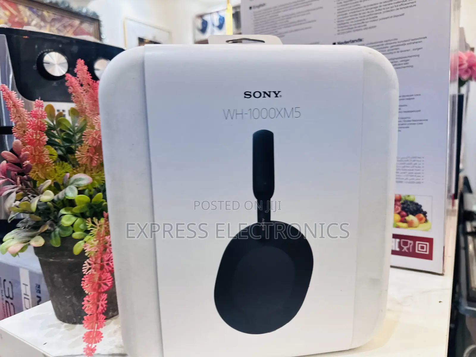 Available. Now. SONY WH-1000XM5 Headphones.