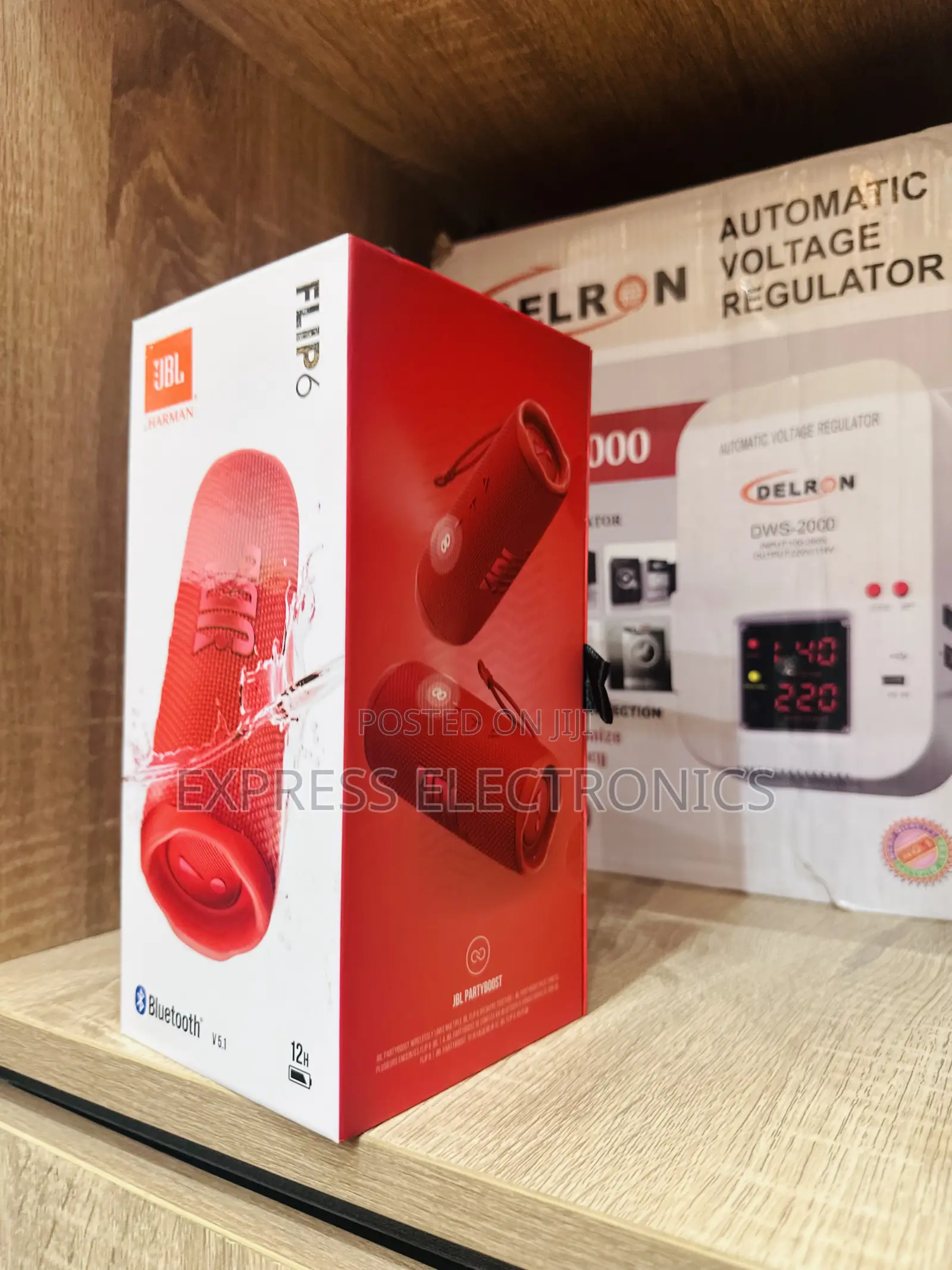 Wireless Boom Play Flip 6 Bluetooth Speaker