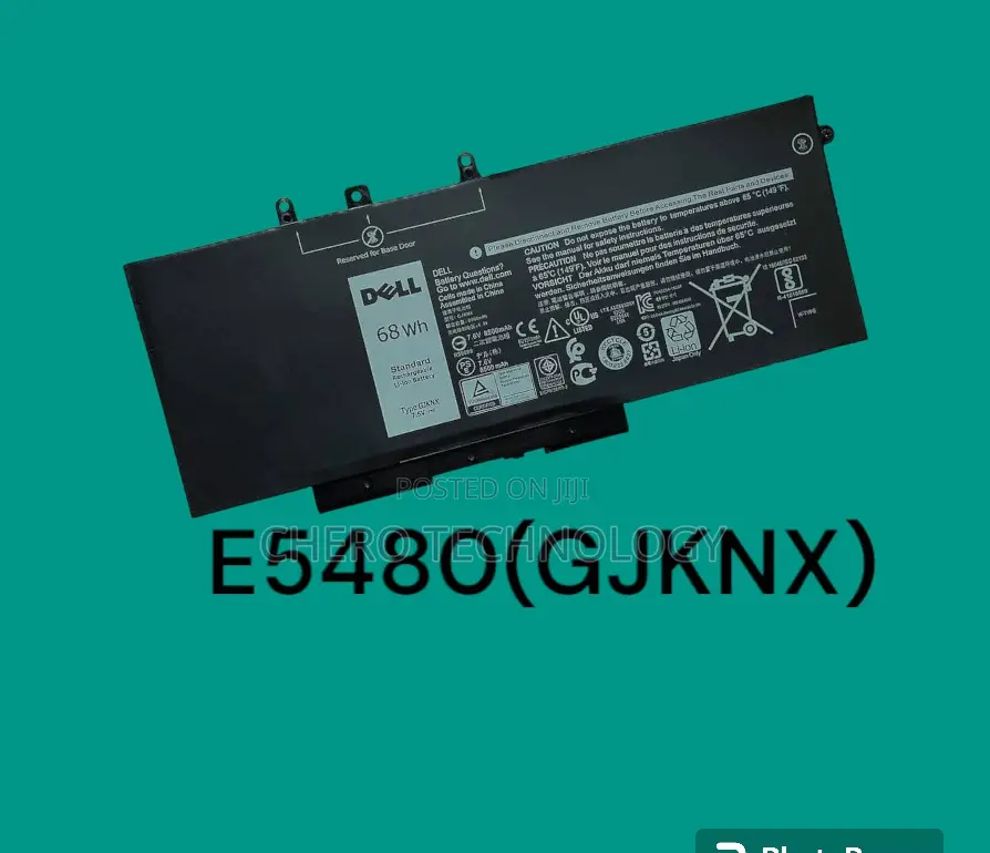 Dell Latitude E5480(Gjknx) Battery