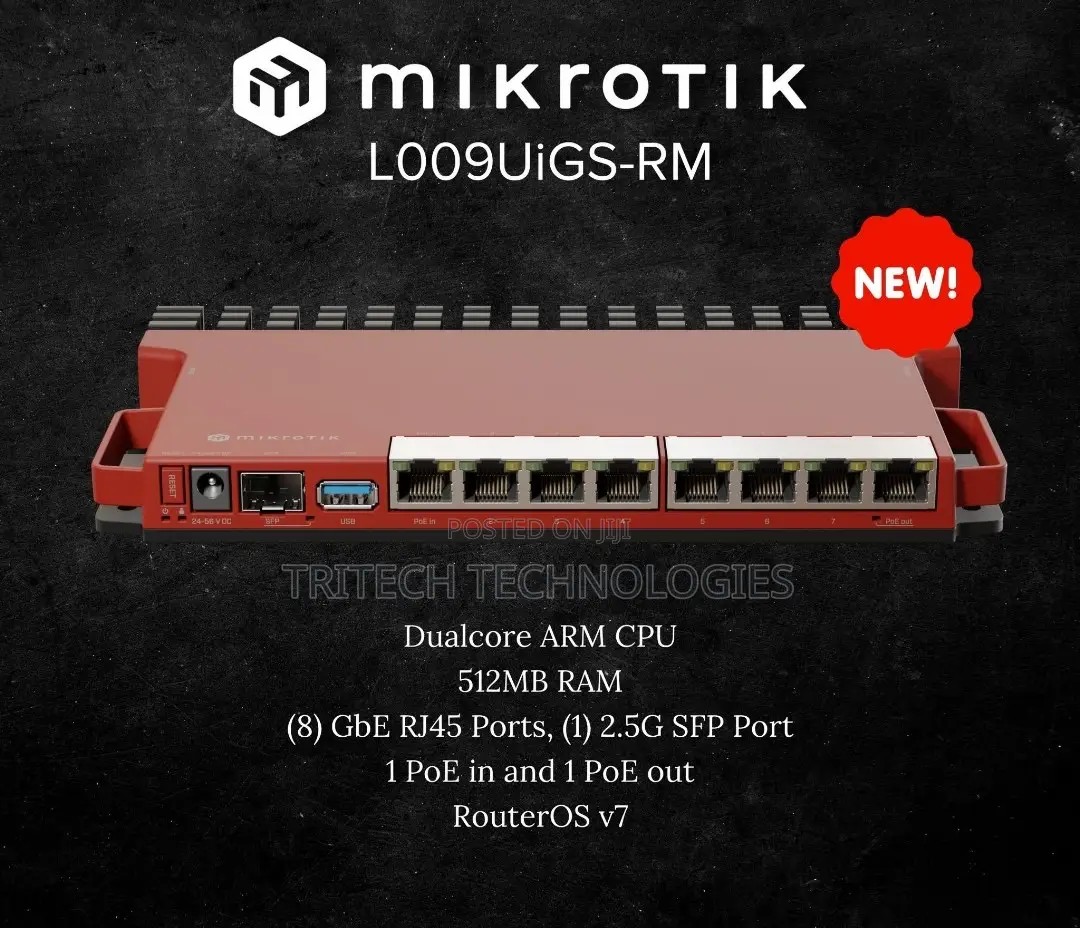 Mikrotik Ethernet Router L009uigs-Rm