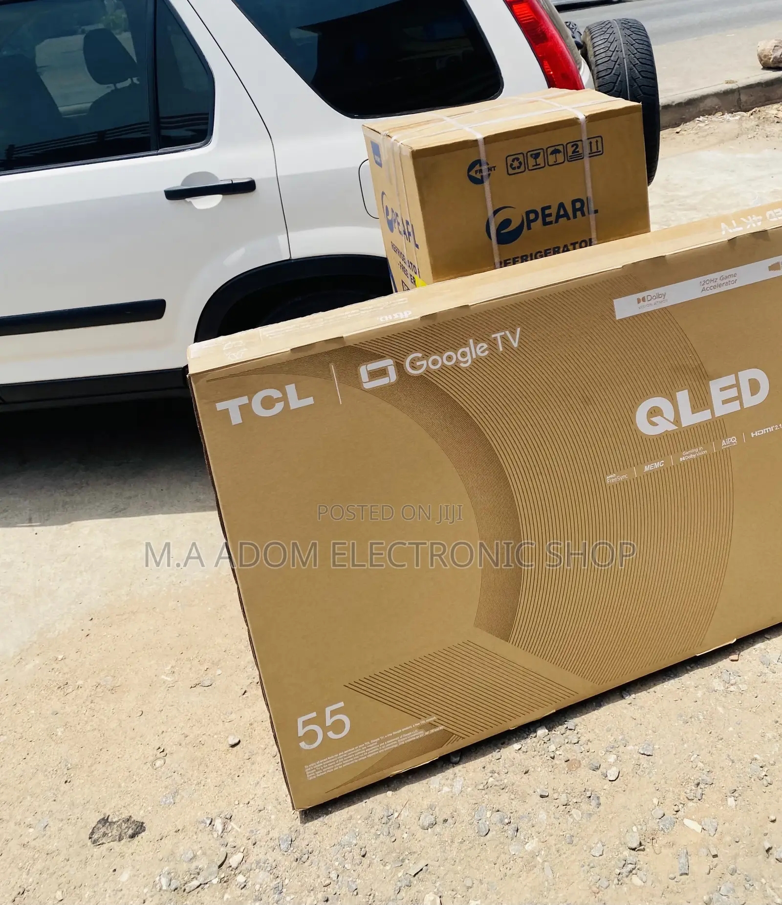 Brand New TCL 55c645 55 Inch Ultra HD Smart Qled Tv.