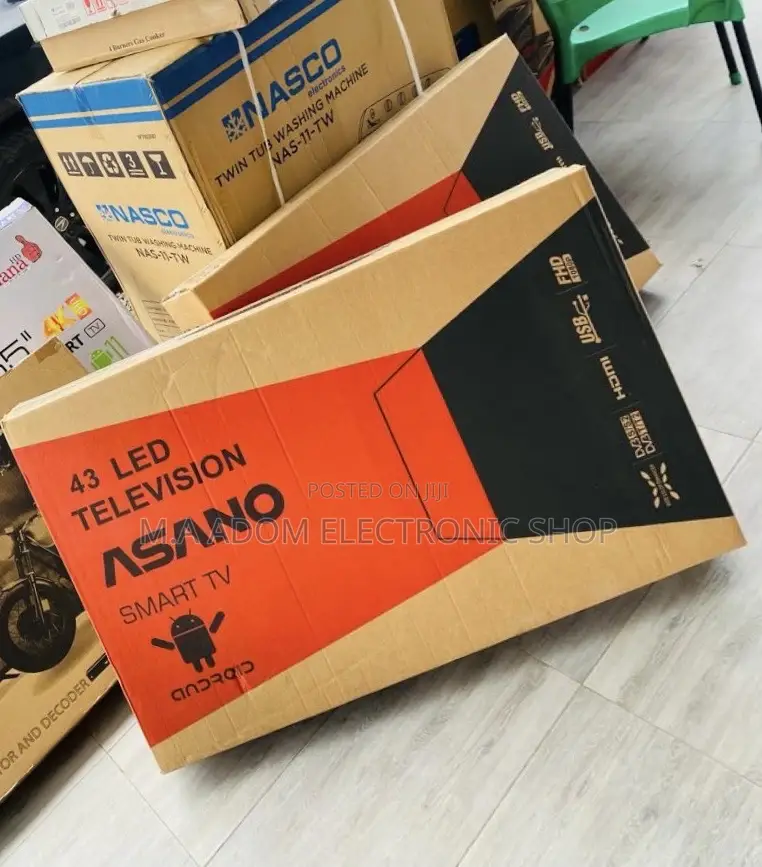Purchase Quality Asano 43” Digital Satellite Smart Led Tv.
