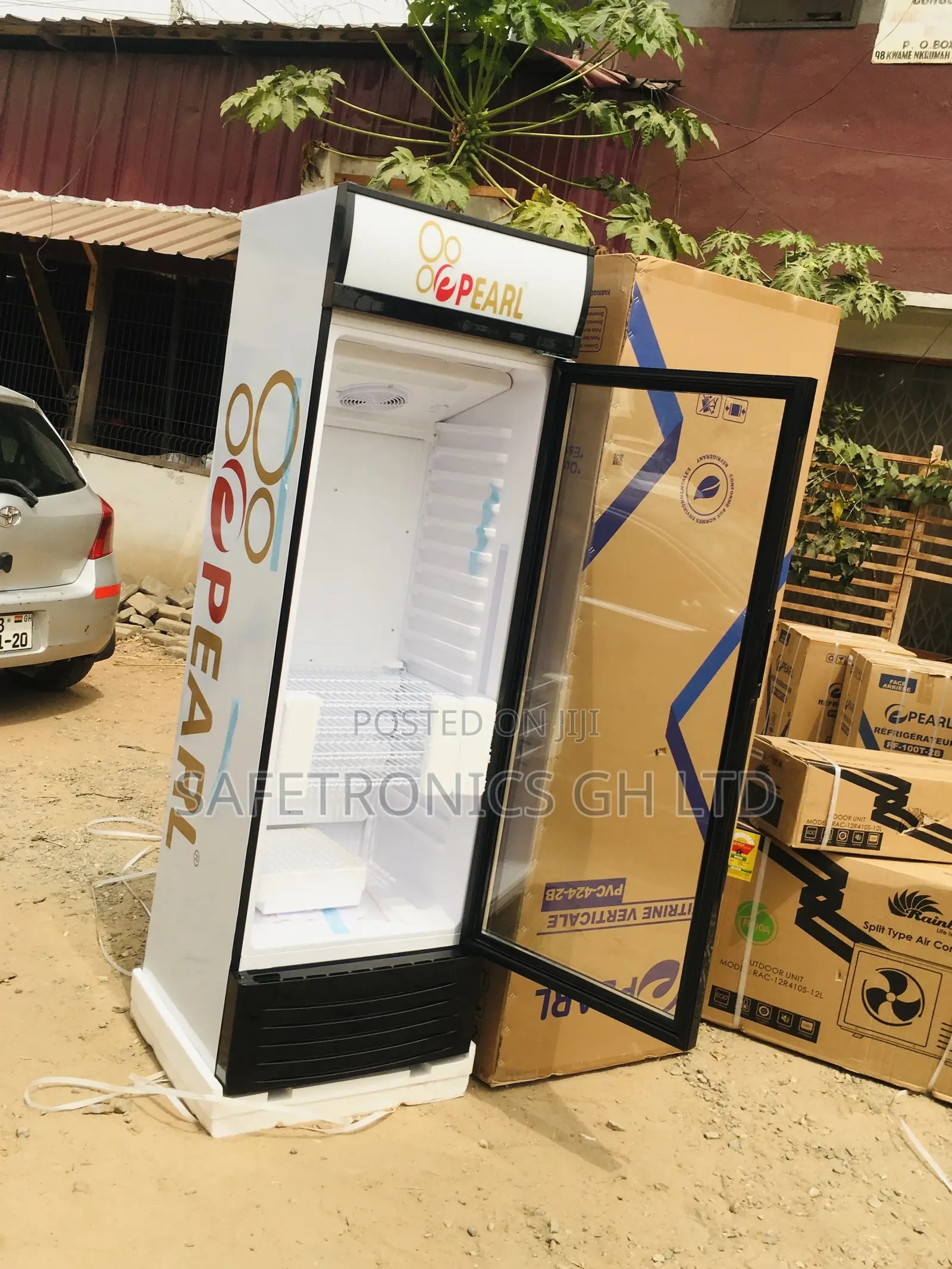 Singledoor Pearl PVC-424-2b Electric Display Fridge