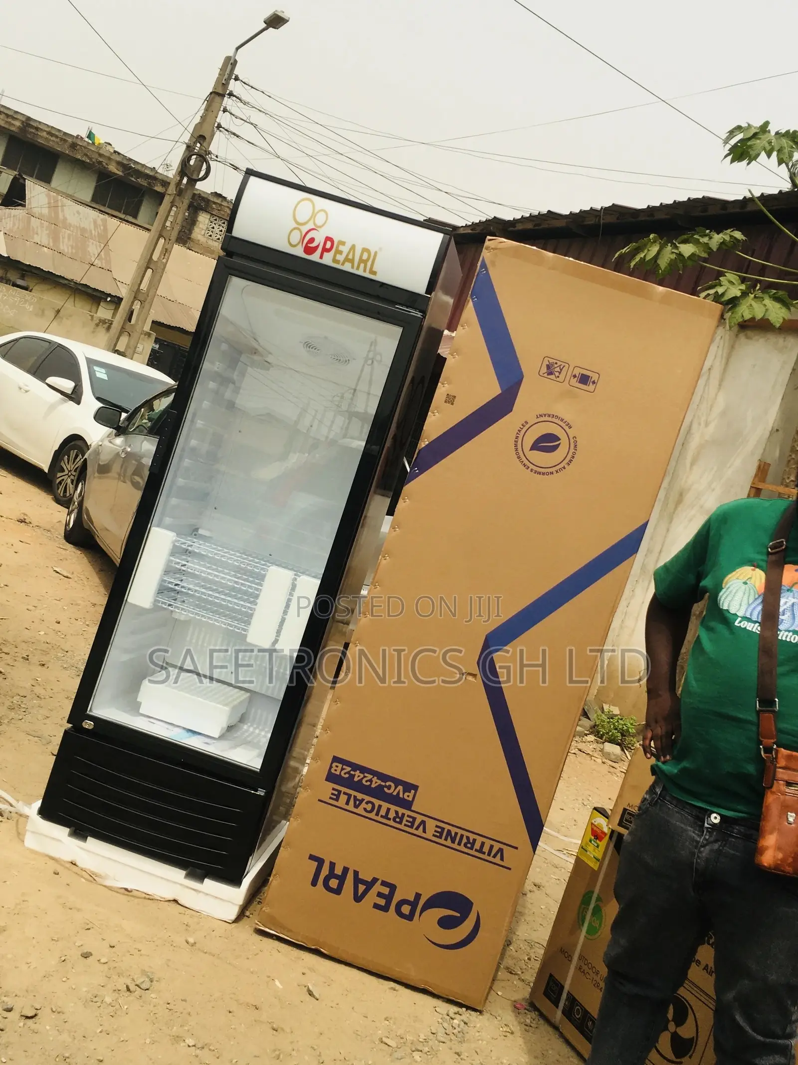 PVC-424-2b Display Pearl Electric Singledoor Fridge