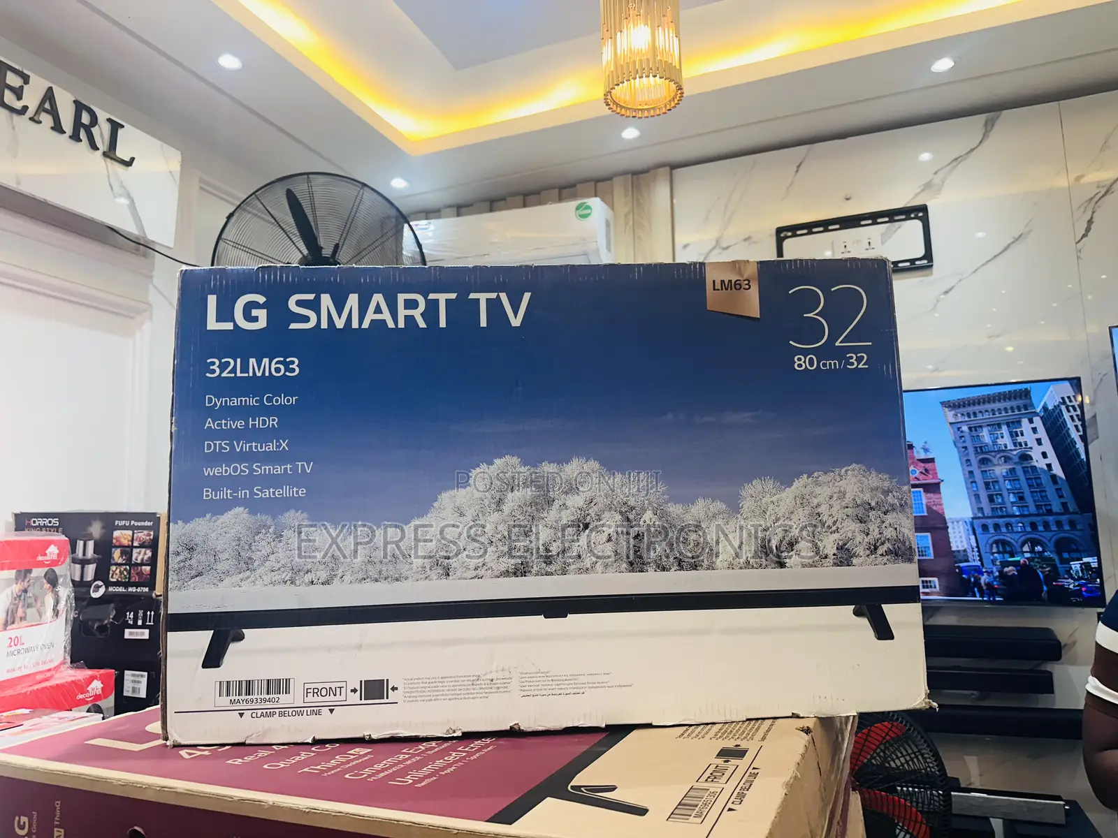 Smart Glossy Slim FHD 32LM637BPVA Tv