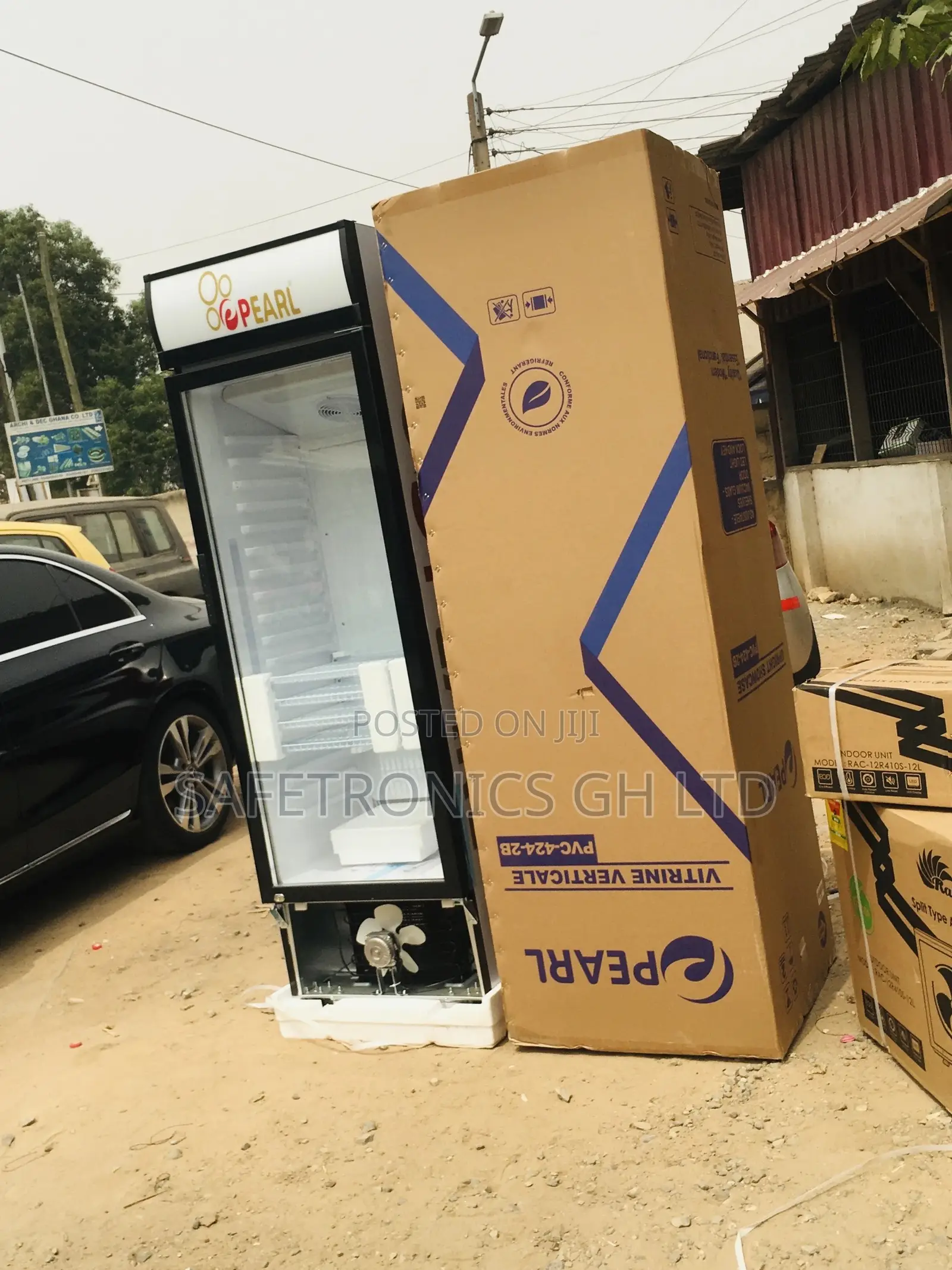 PVC-424-2b Display Electric Pearl Singledoor Fridge