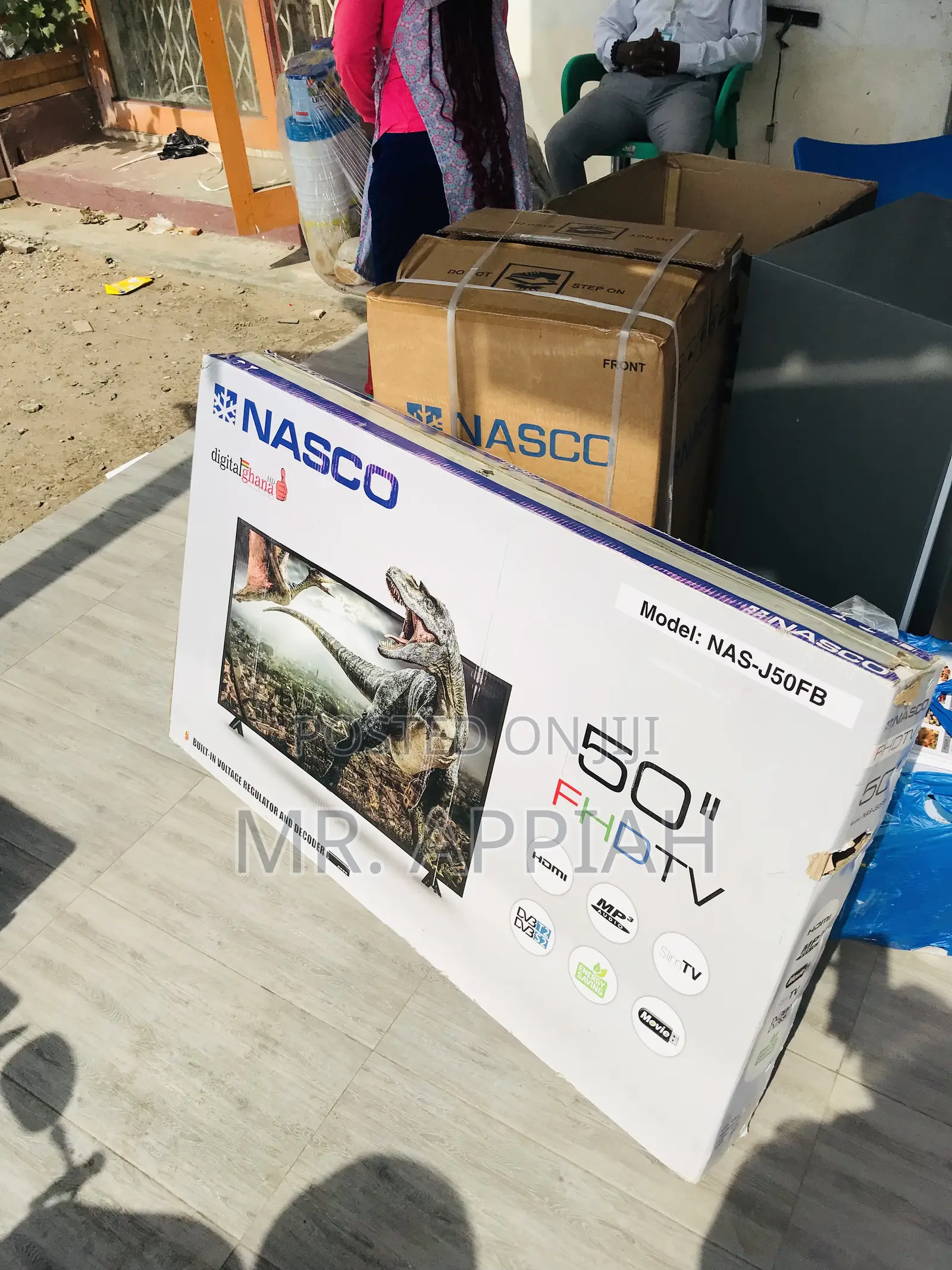 Well Design Nasco 50 Inch Full HD Satellite Electric Tv.