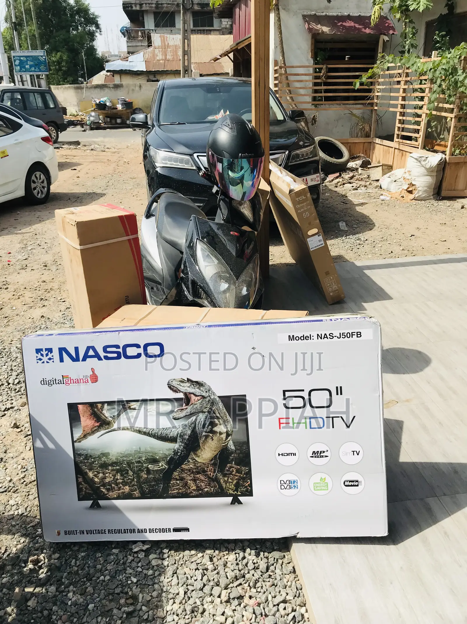 Well Design Nasco 50 Inch Full HD Satellite Electric Tv.