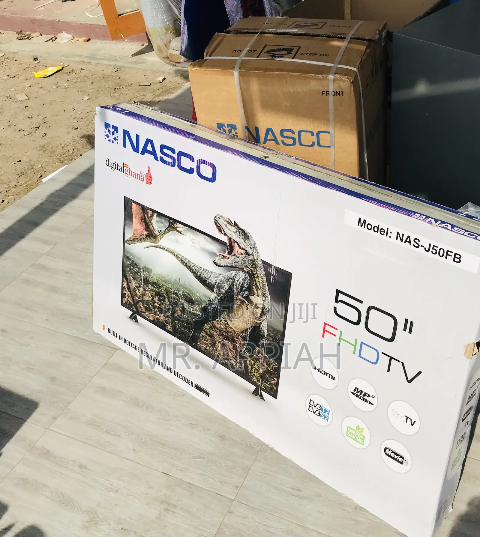 Buy Authentic Nasco 50 Inch Full HD Satellite Electric Tv.