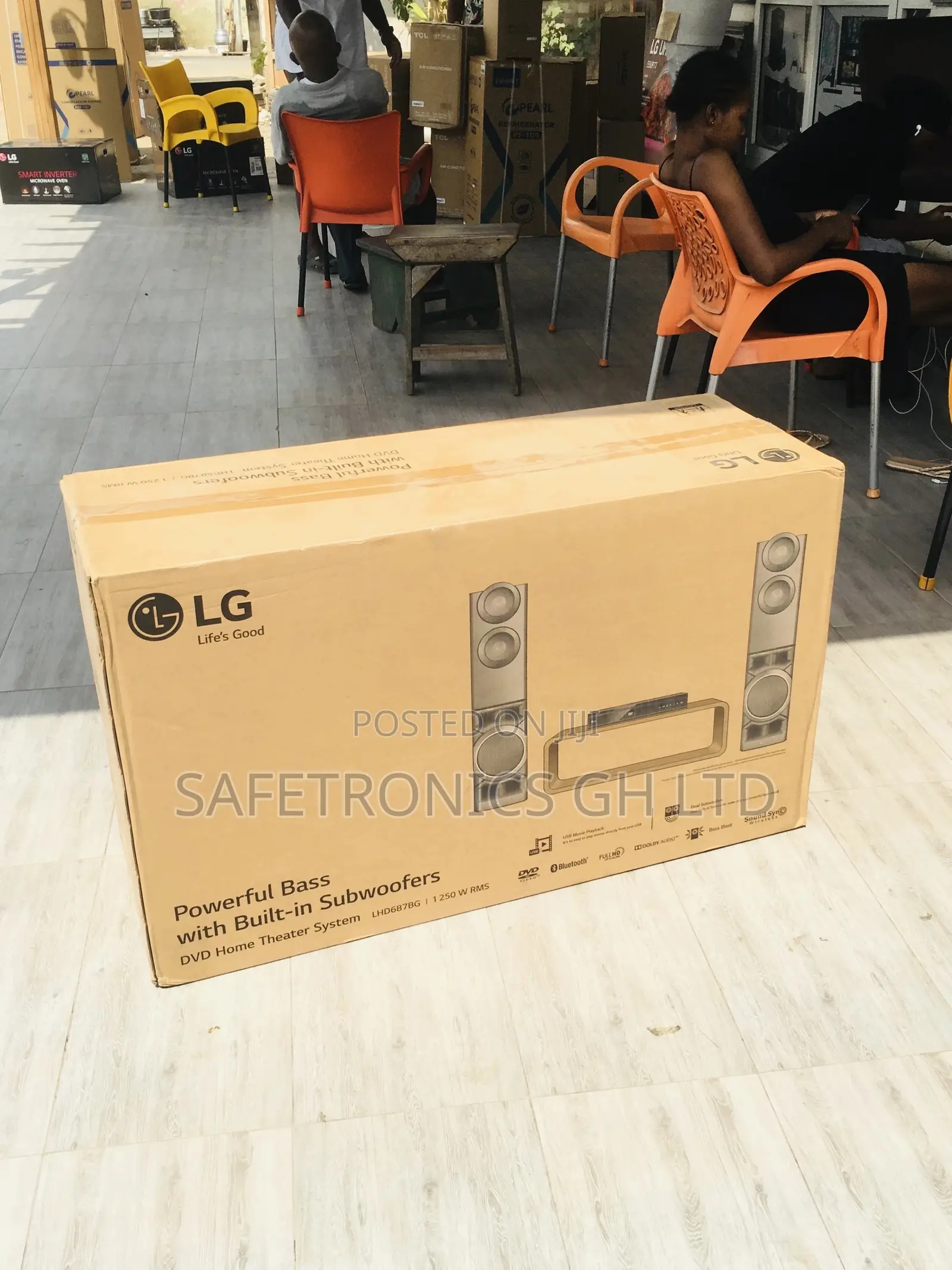 Purchase LG Black LHD687 Electric Bluetooth Wireless Speaker