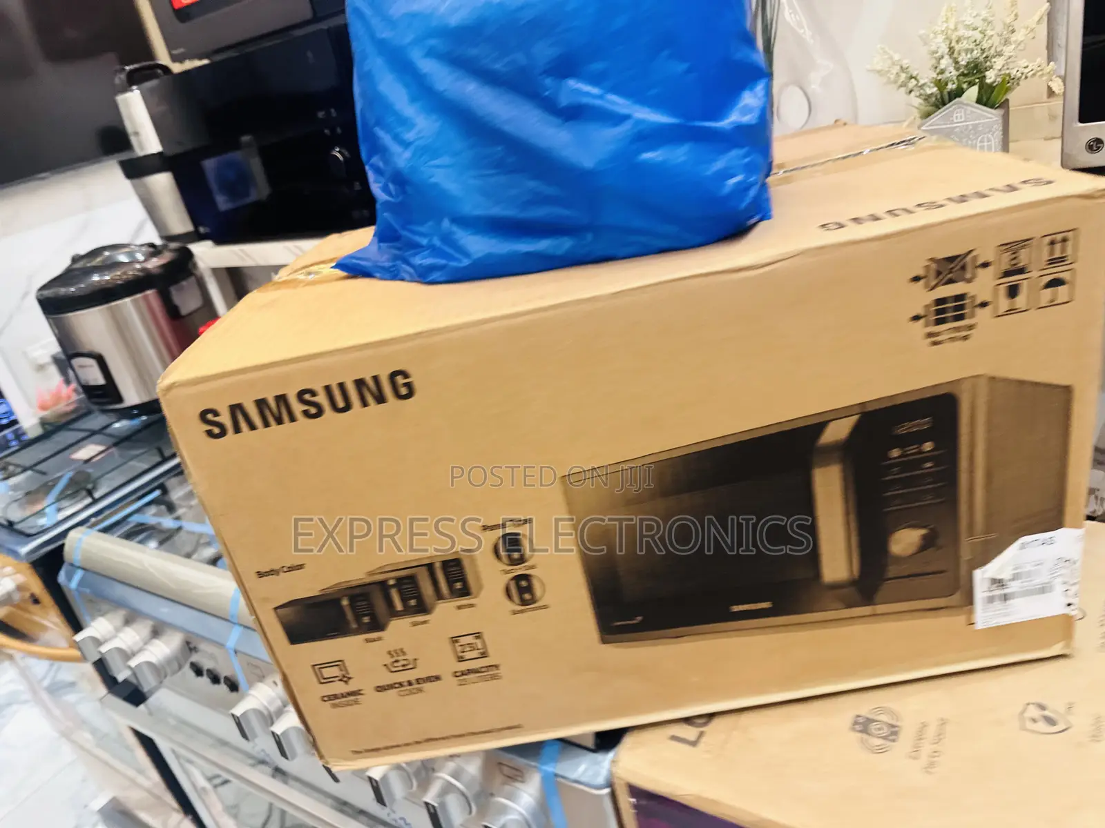 Available Now Ms23f301tas Samsung 23L Microwave