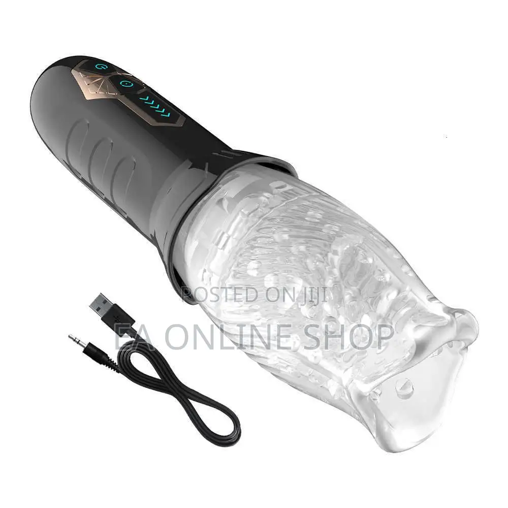 Automatic 360 Rotating Vibrating Men Sex Toy