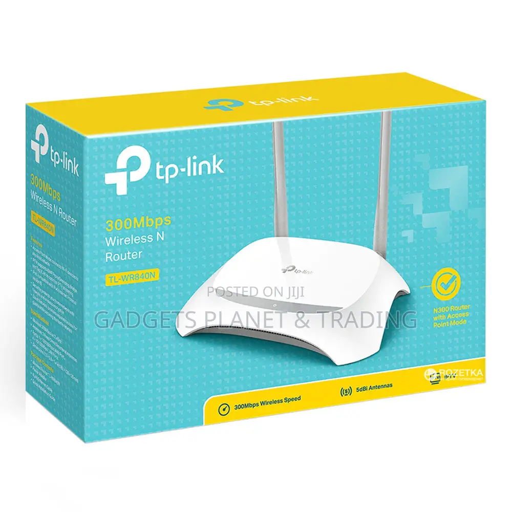 Tp-Link TL-WR840N Wireless N Router - 300mbps