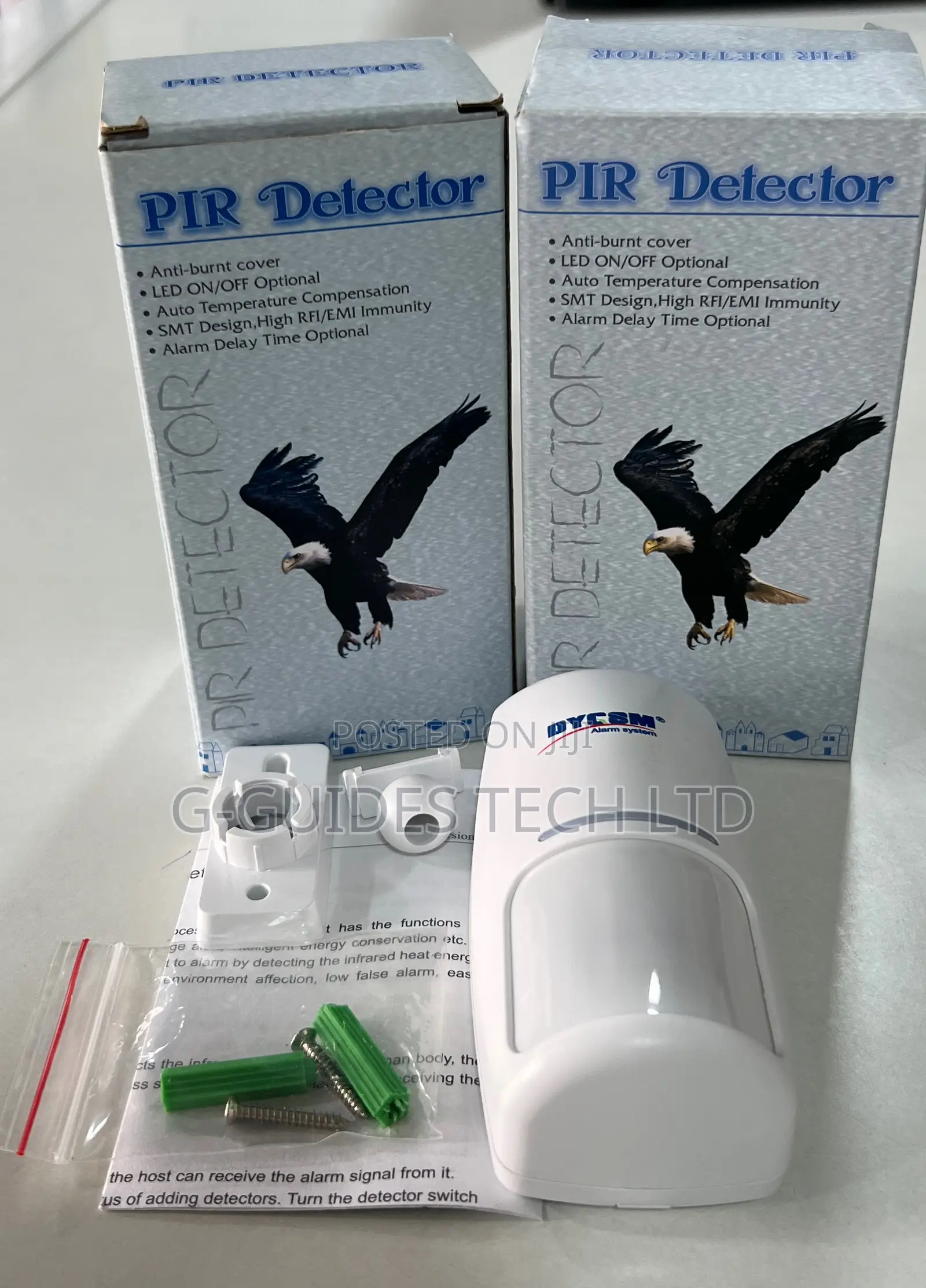 DY-HW200B 315mhz / 433mhz PIR Motion Detector(White)