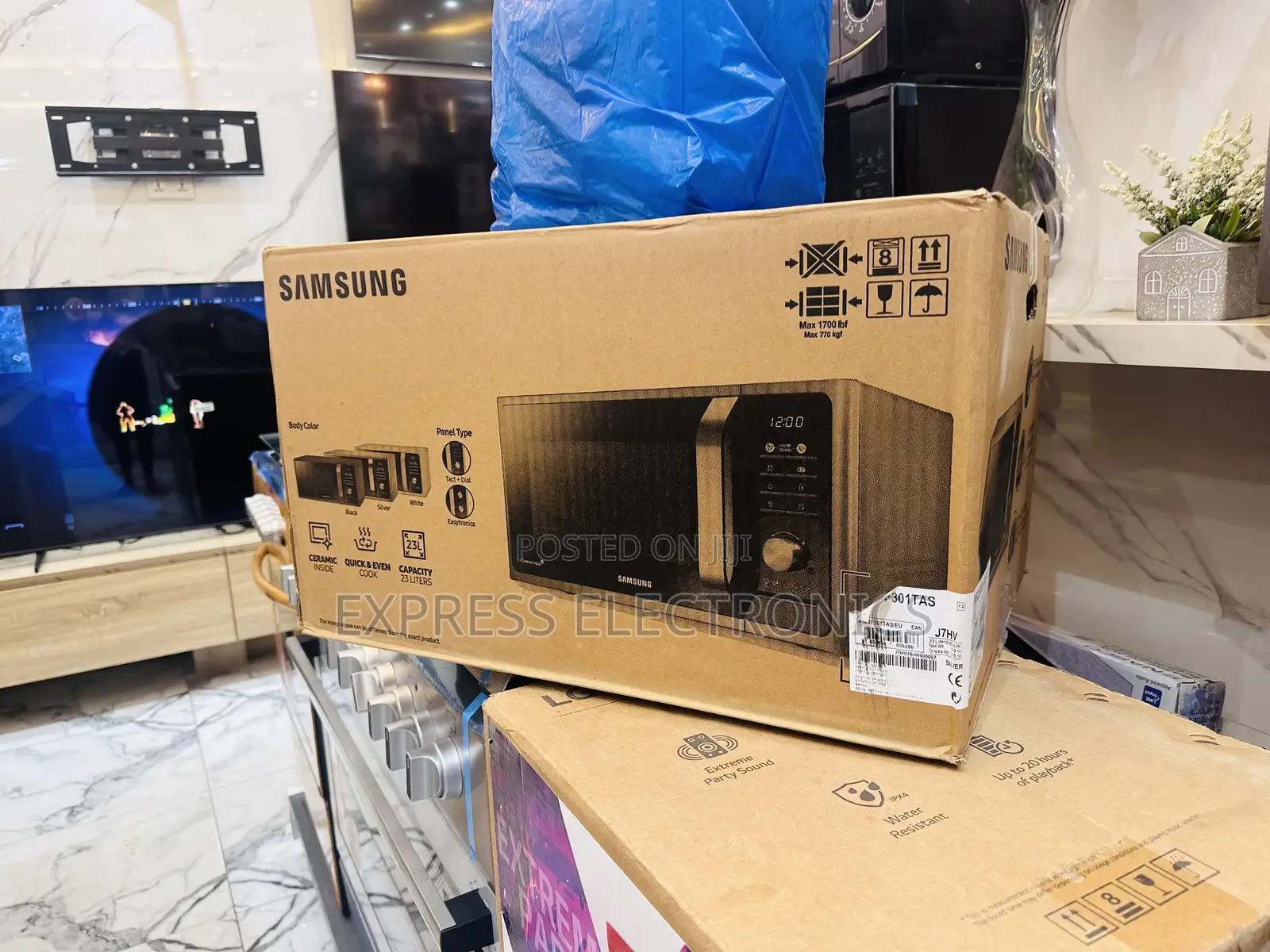 Excellent New Microwave Oven Ms23f301tas Samsung