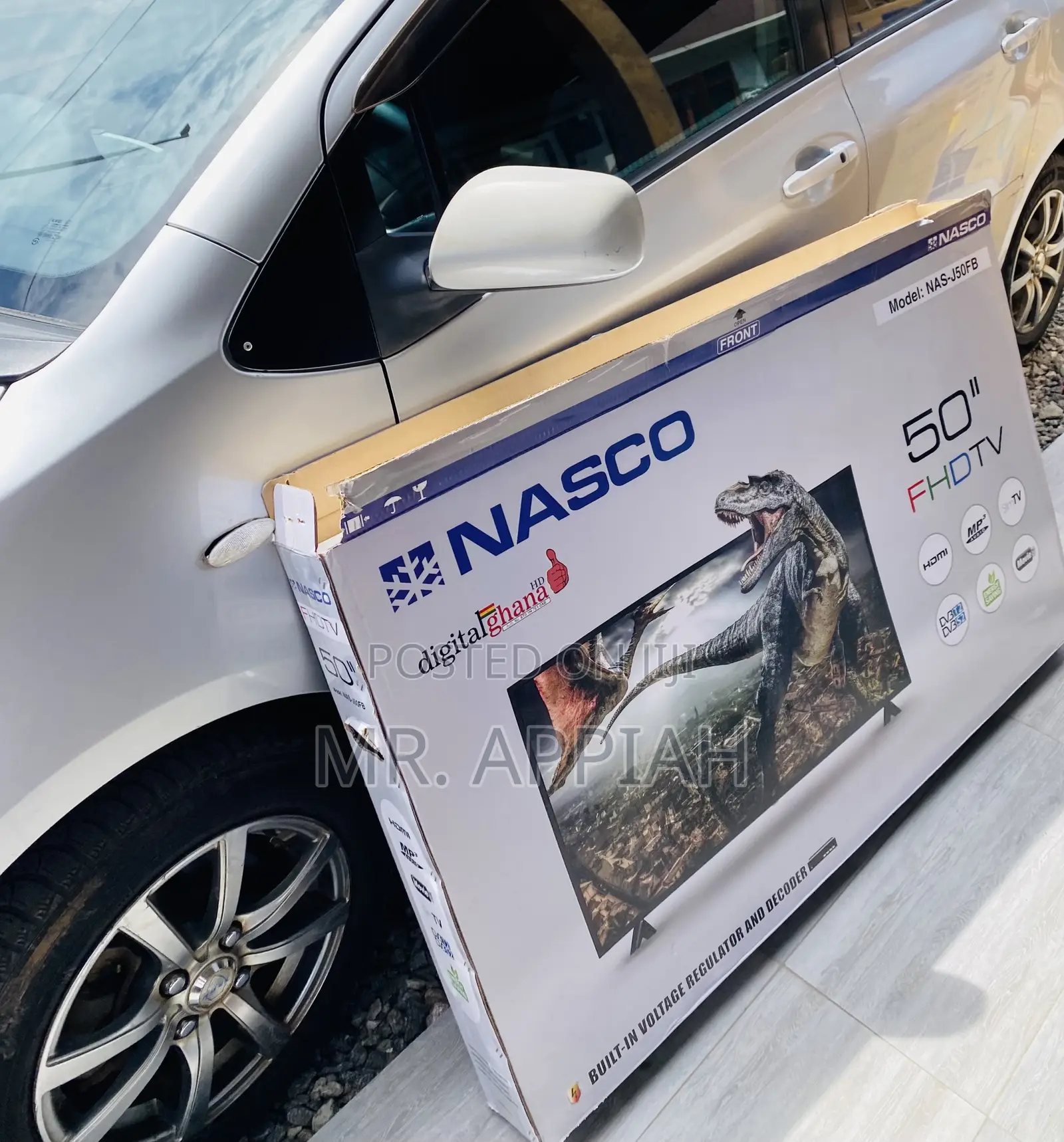 Purchase Classic Nasco 50” Full HD Satellite Tv,Black.
