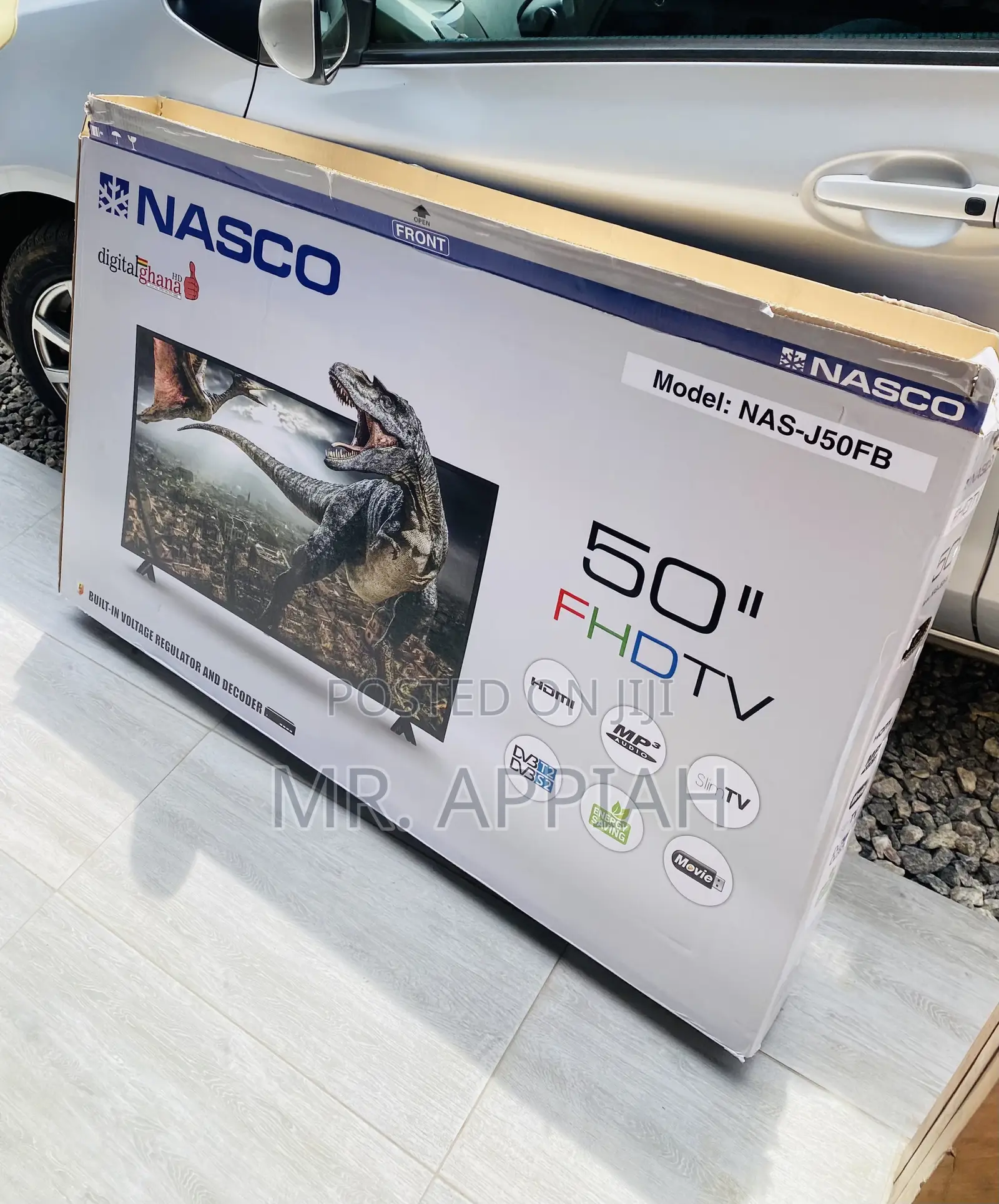 Purchase Classic Nasco 50” Full HD Satellite Tv,Black.