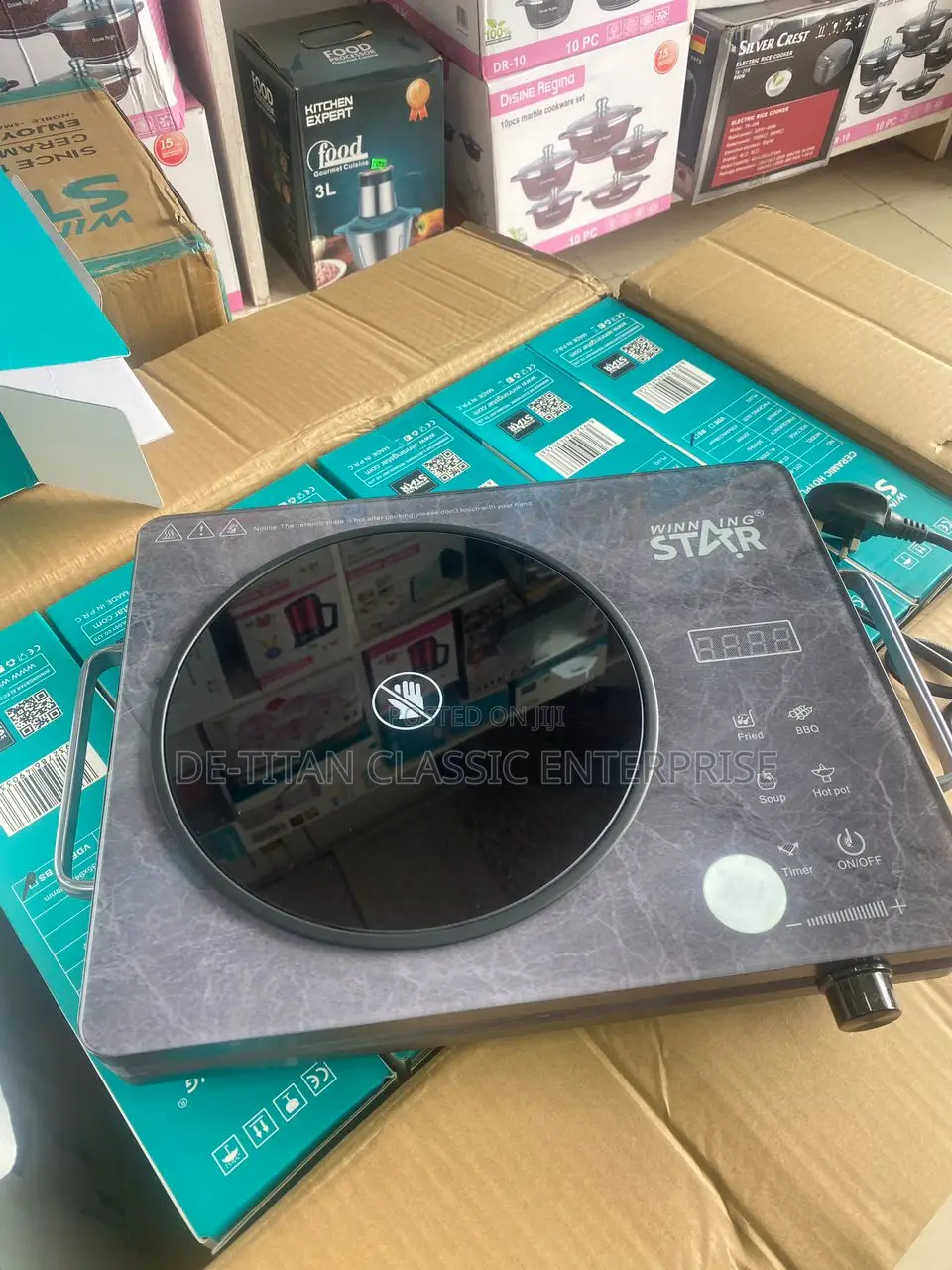 High Quality Infrared Ceramic Top Hotplate-2200w